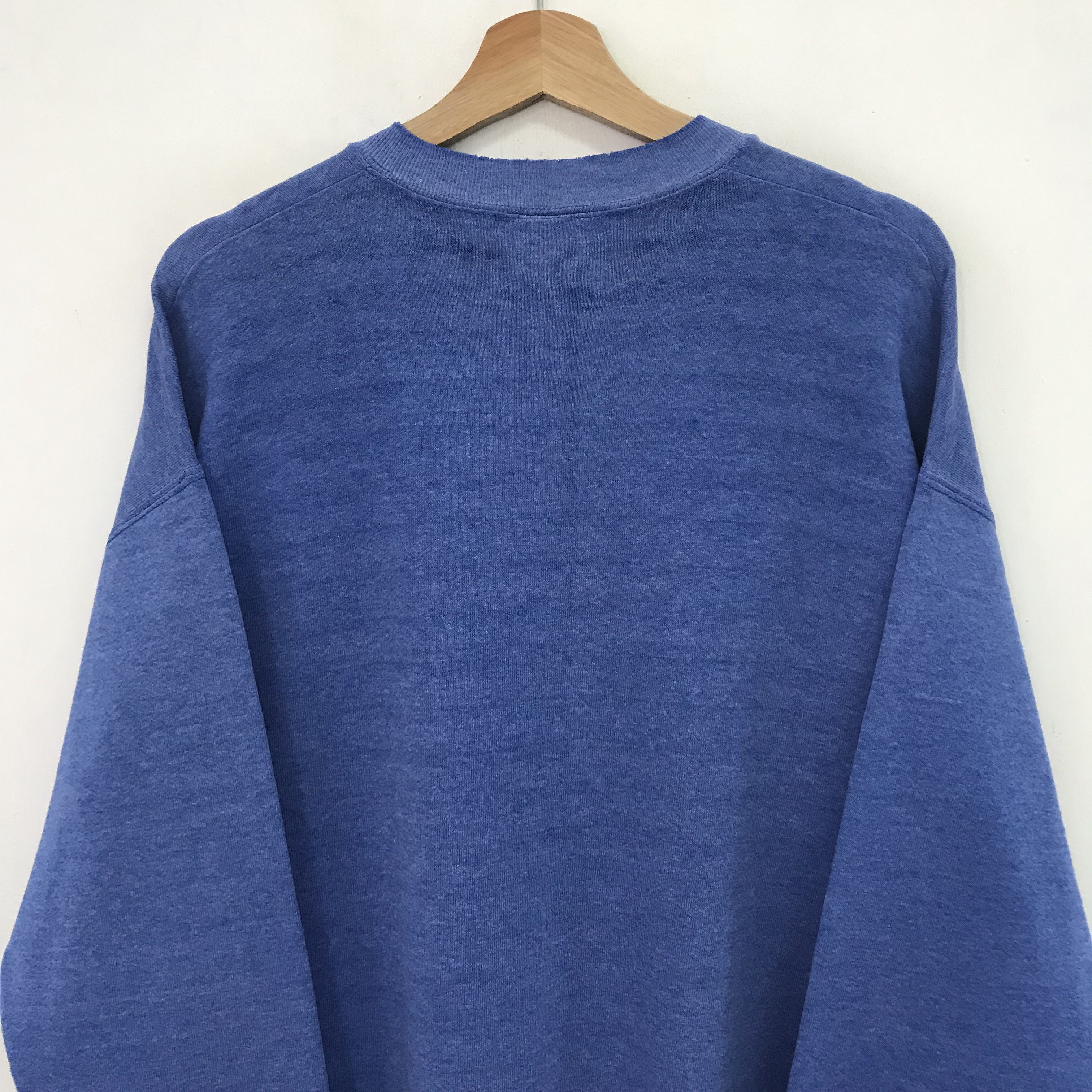 Vintage vintage blue sweatshirt -578 Size US L / EU 52-54 / 3 - 6 Thumbnail