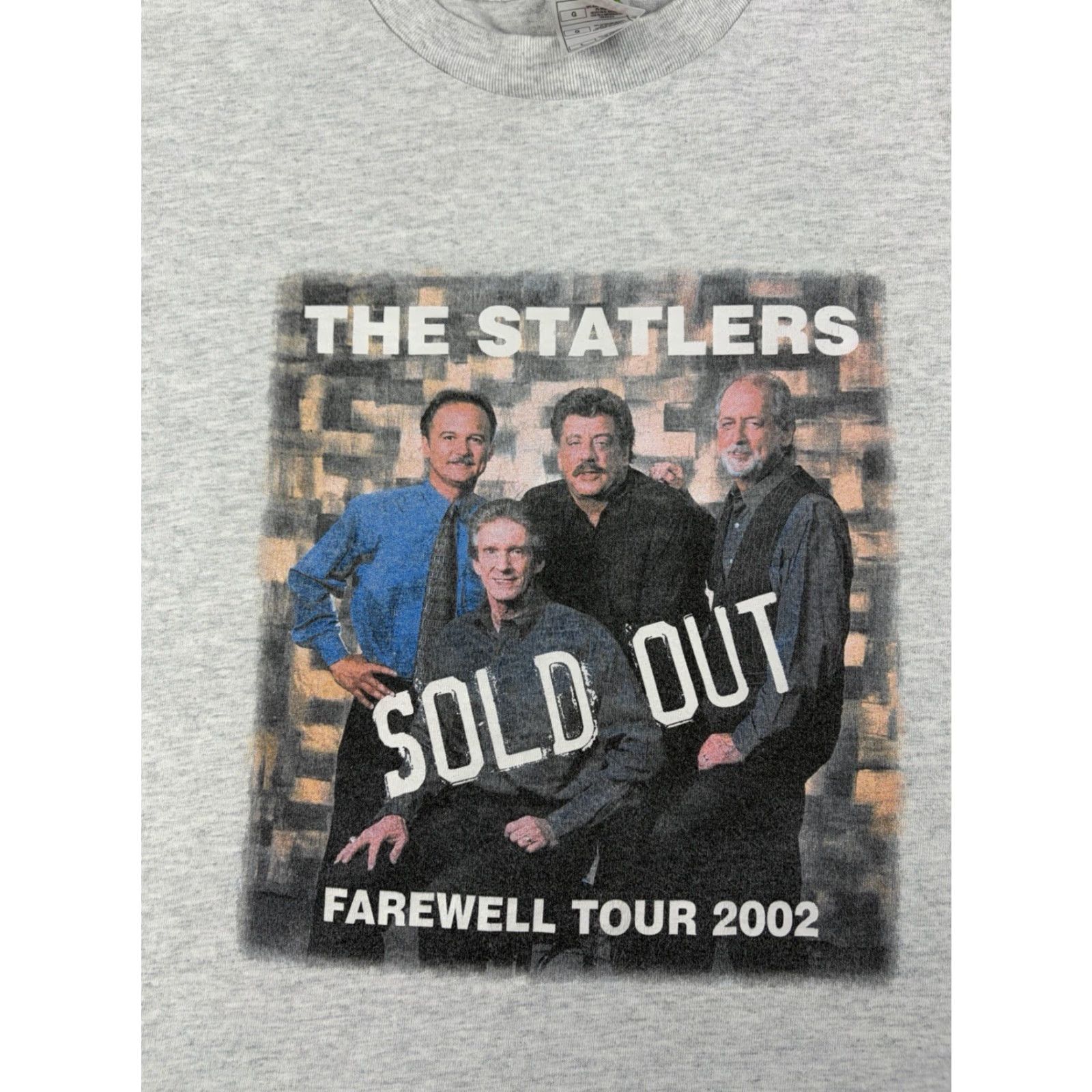 Vintage VINTAGE The Statler Brothers Band Shirt Men’s Large Gray Farewell Tour Music Y2k T-Shirt Short Sleeve Crew Neck Cotton Size US L / EU 52-54 / 3 - 2 Thumbnail