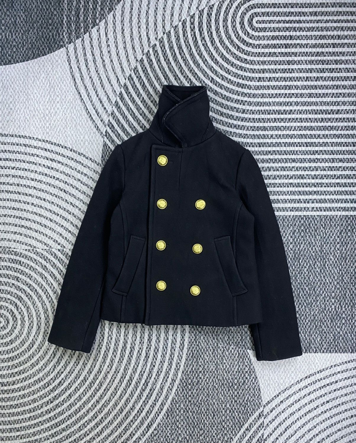 Issey Miyake Vintage Sunaokuwahara By Issey Miyake Wool Jacket Size US S / EU 44-46 / 1 - 5 Thumbnail
