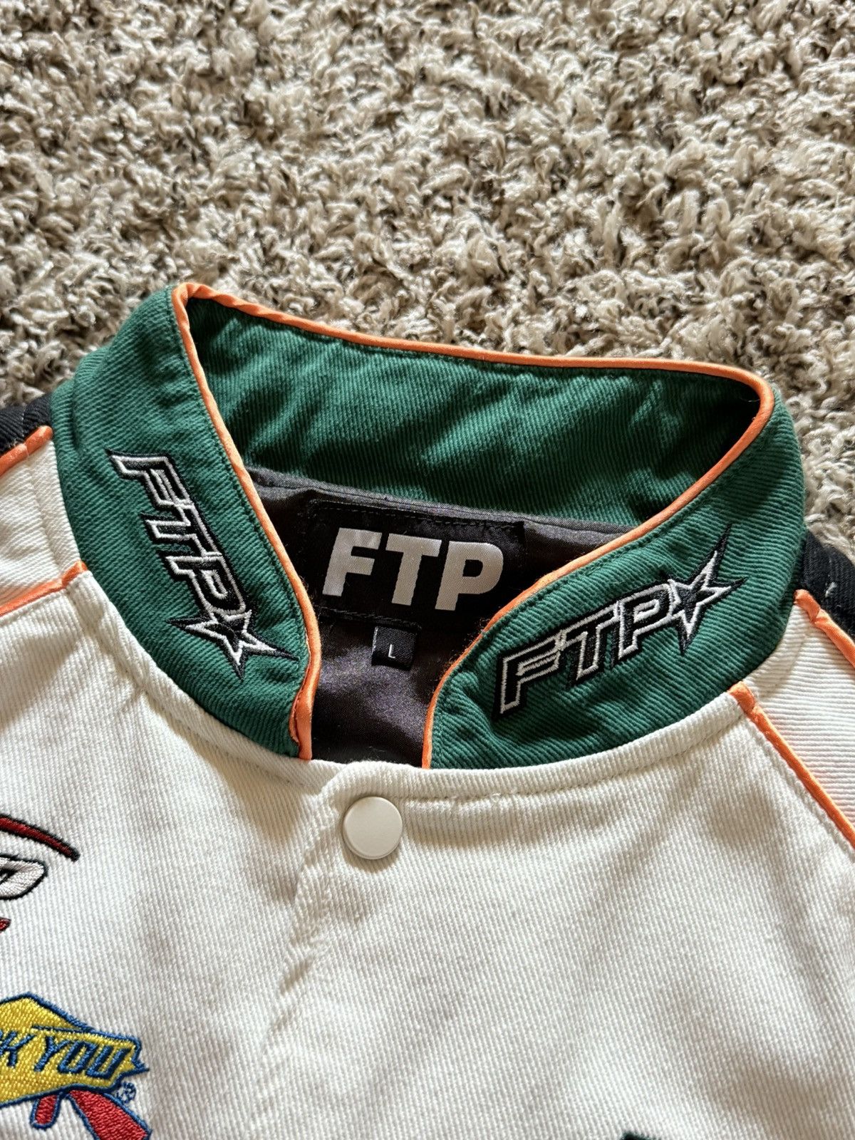 Fuck The Population FTP PIT CREW JACKET LARGE Size US L / EU 52-54 / 3 - 3 Thumbnail
