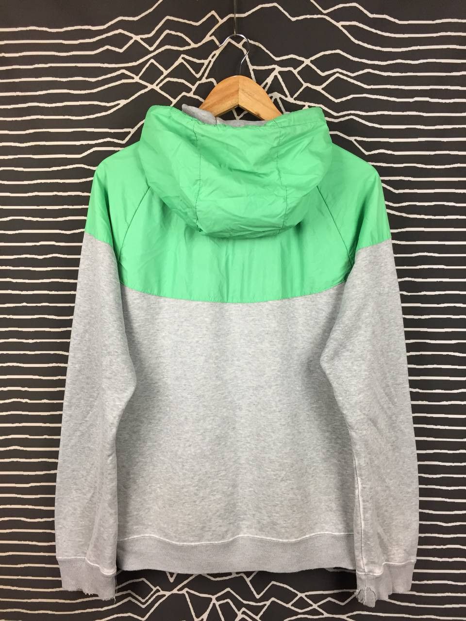 Nike Nike Windrunner Two-Tone Hybrid Full Zip Sportswear Hoodie Size US L / EU 52-54 / 3 - 14 Thumbnail