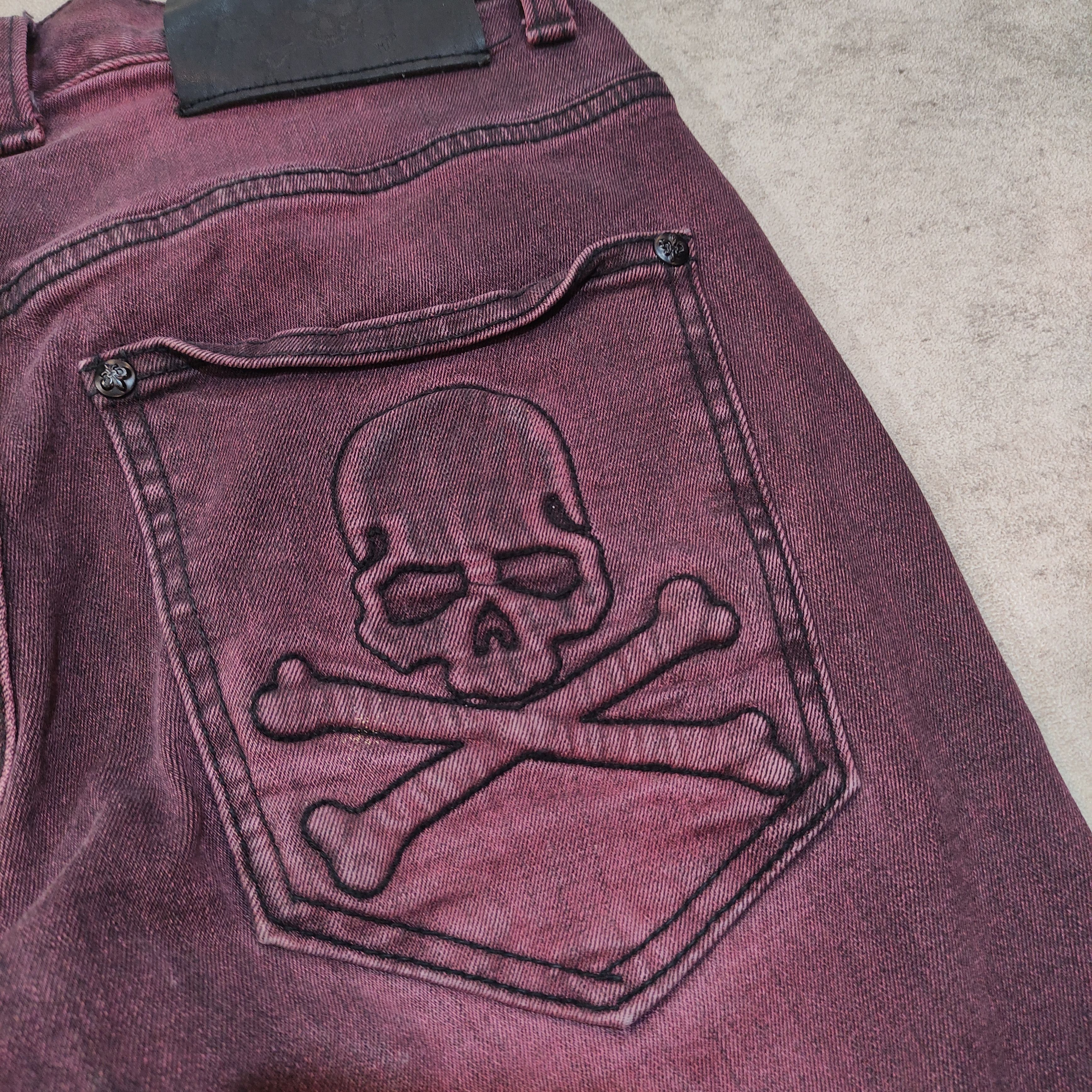 Le Grande Bleu (L.G.B.) Be Ambition Bikers Pants — early 2000s Vkei Biker Vibe Size US 28 / EU 44 - 10 Thumbnail