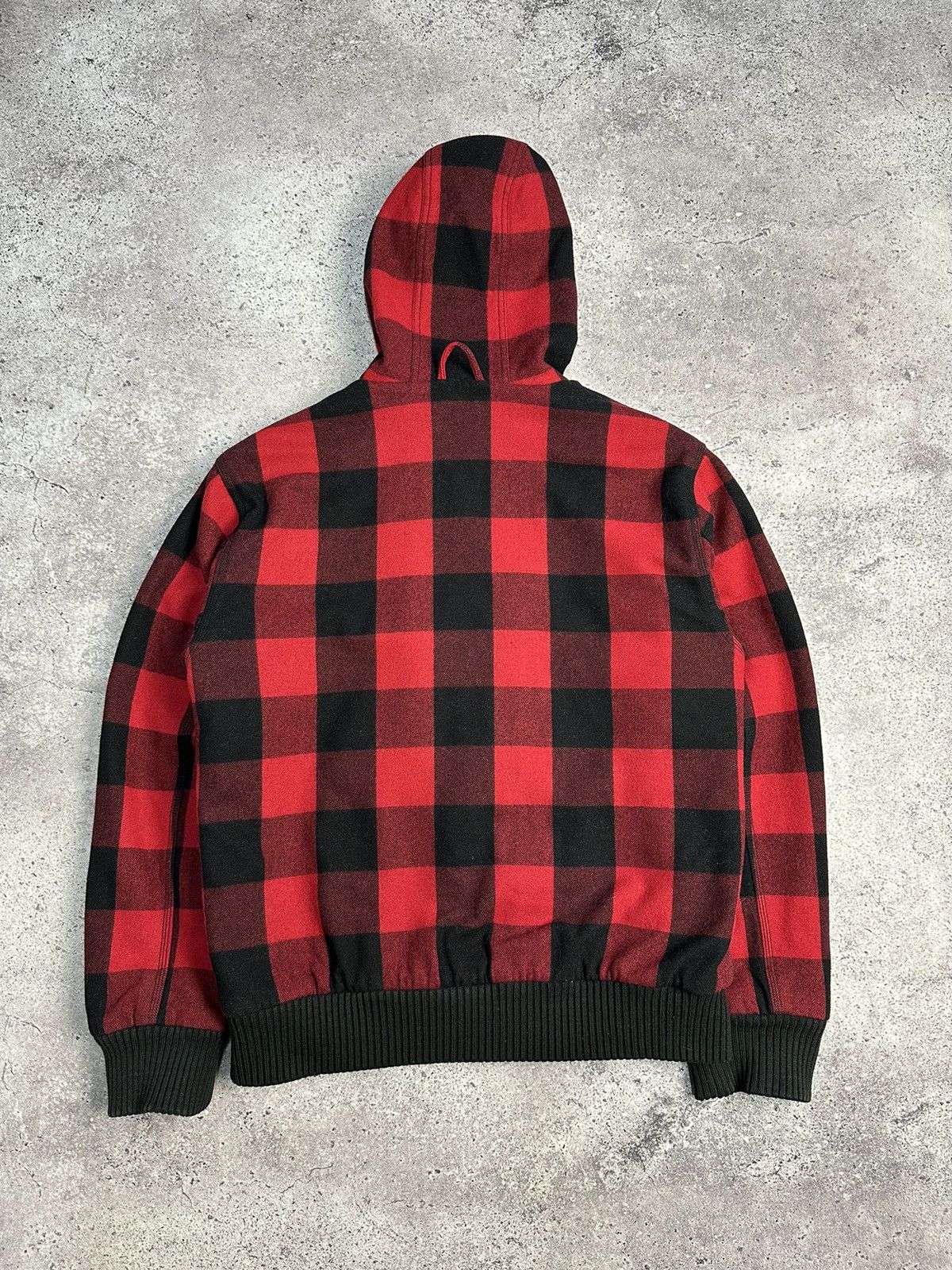Carhartt Vintage Carhartt Active Jacket Wool Check Distressed Y2K Size US L / EU 52-54 / 3 - 5 Thumbnail