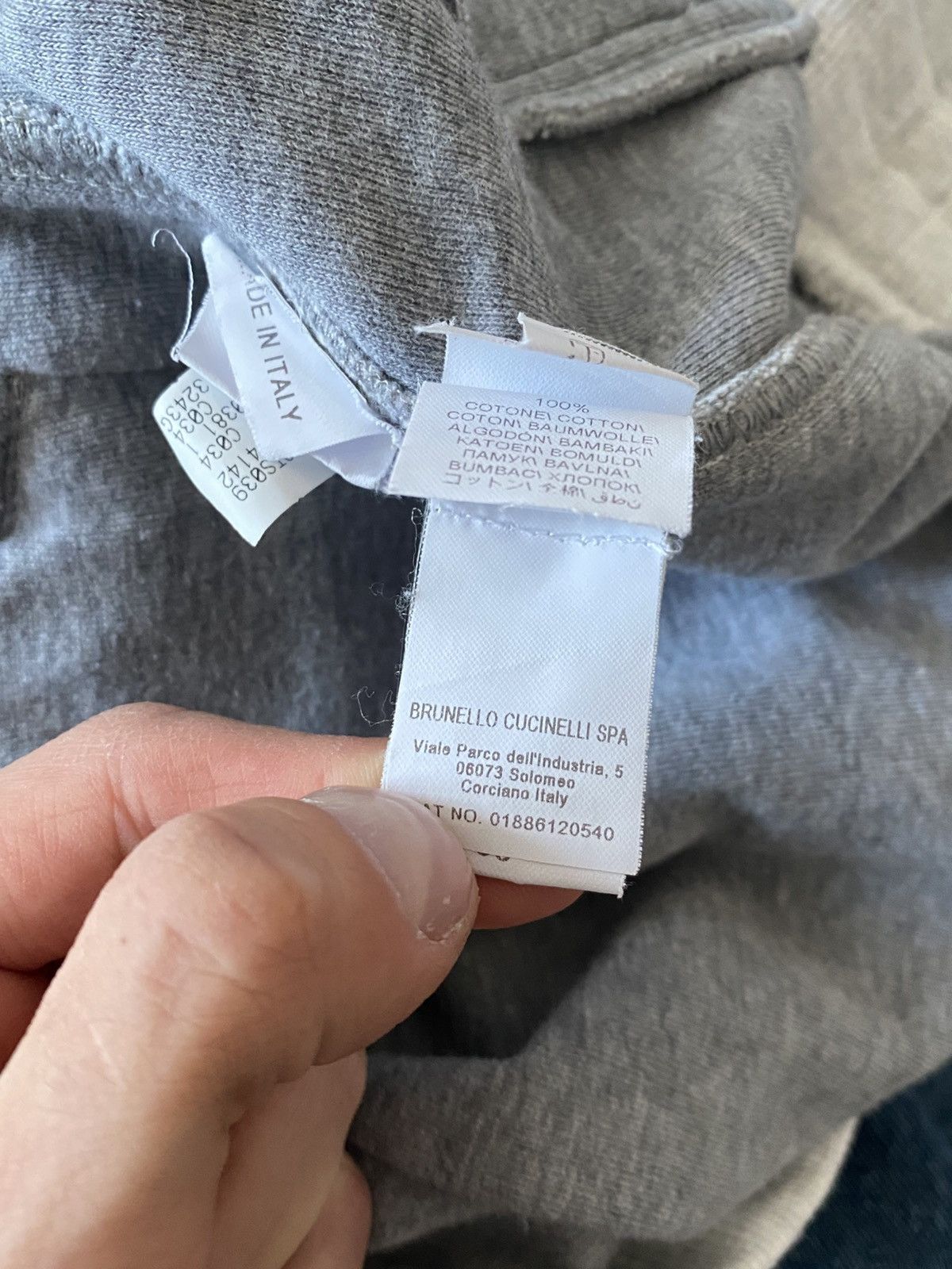 Brunello Cucinelli × Designer Brunello Cucinelli Cotton Trousers Luxury Designer Old Money Size US 38 / EU 54 - 12 Thumbnail