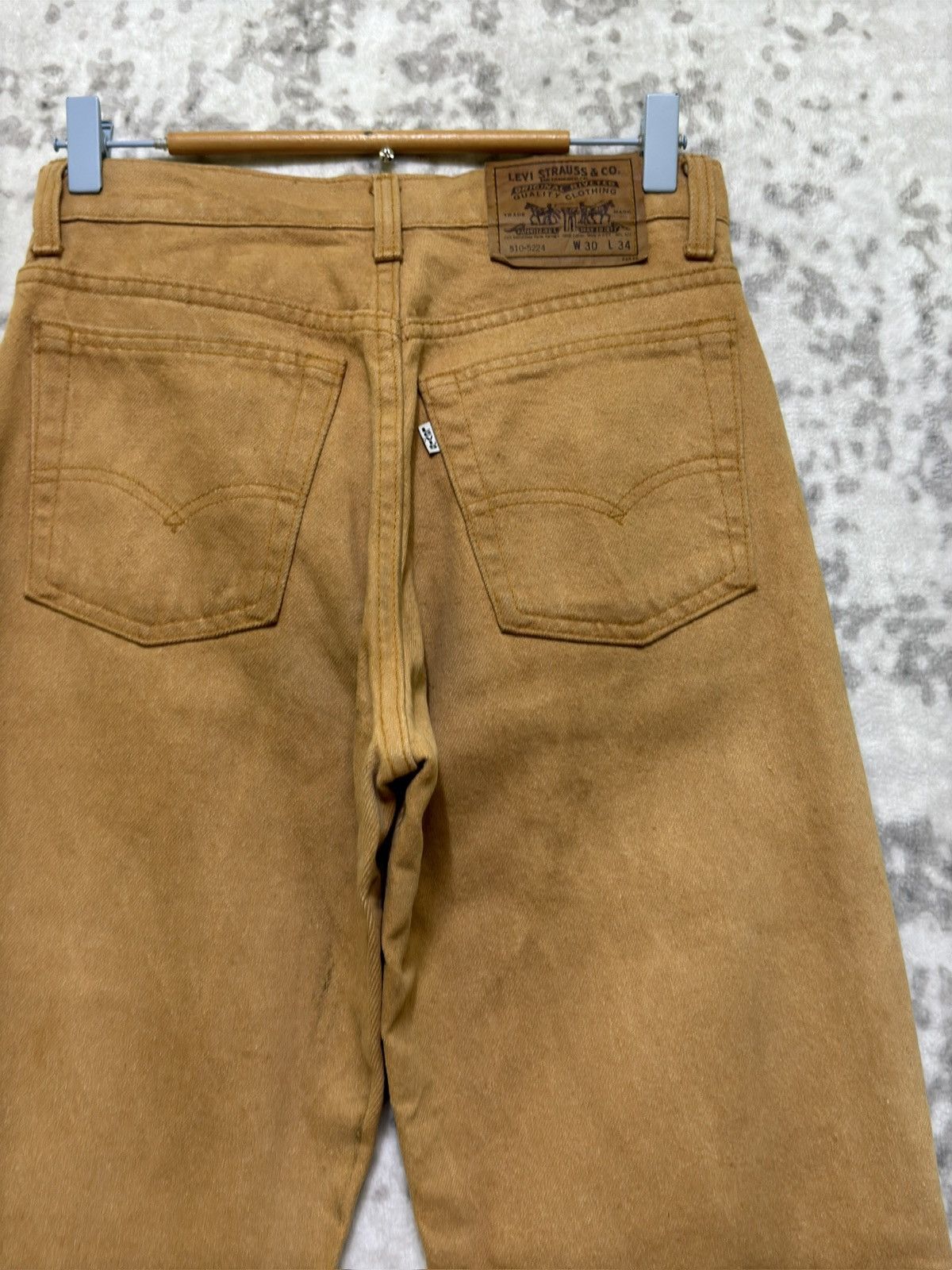 Levi's Levi’s 510 Khaki Jeans White Tag Slim Tapered Denim Size US 28 / EU 44 - 10 Thumbnail