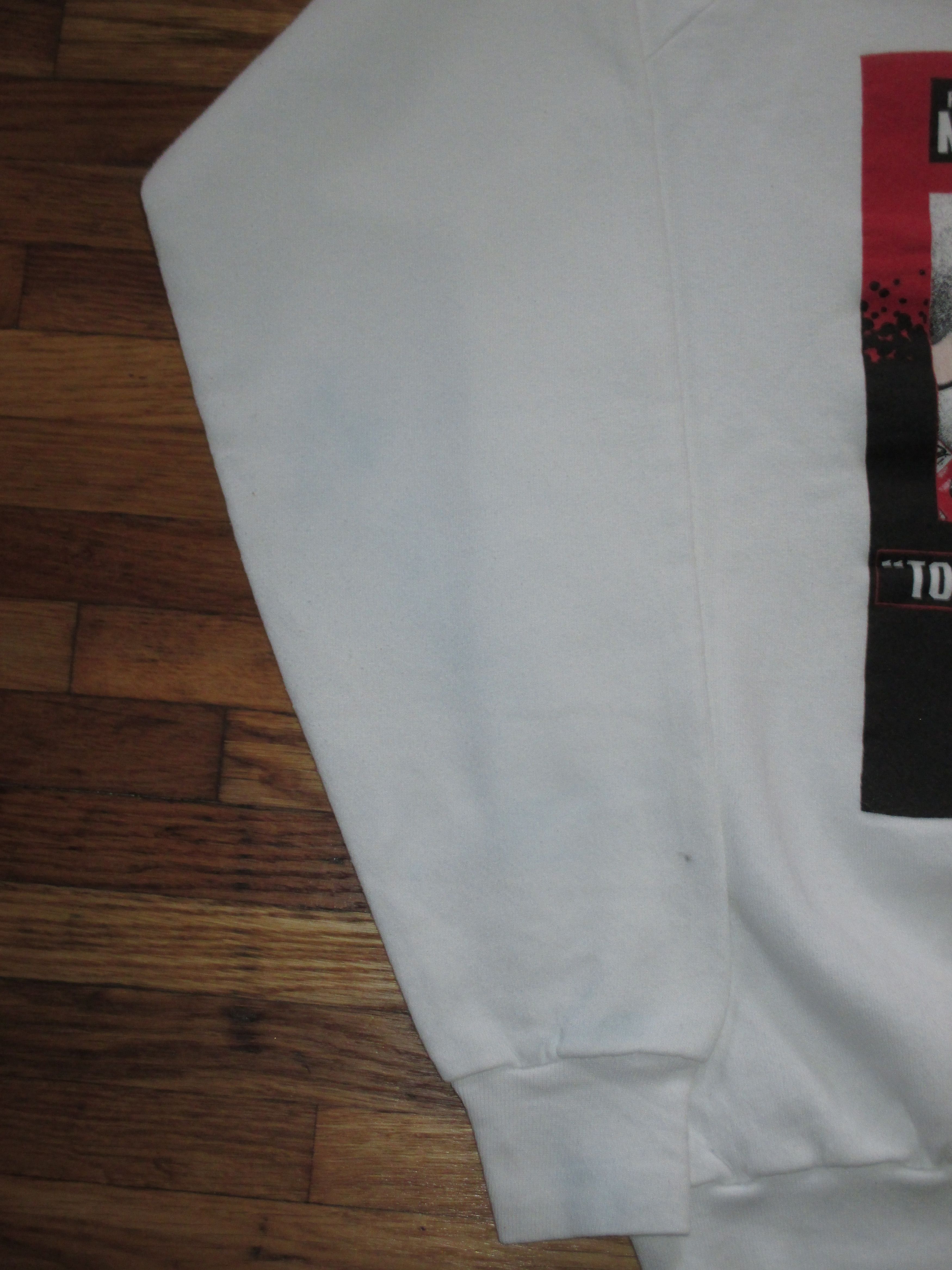 Fruit Of The Loom Vintage 1992 Boxing Mancini Haugen Hip Hop Sweatshirt Size US XL / EU 56 / 4 - 9 Thumbnail