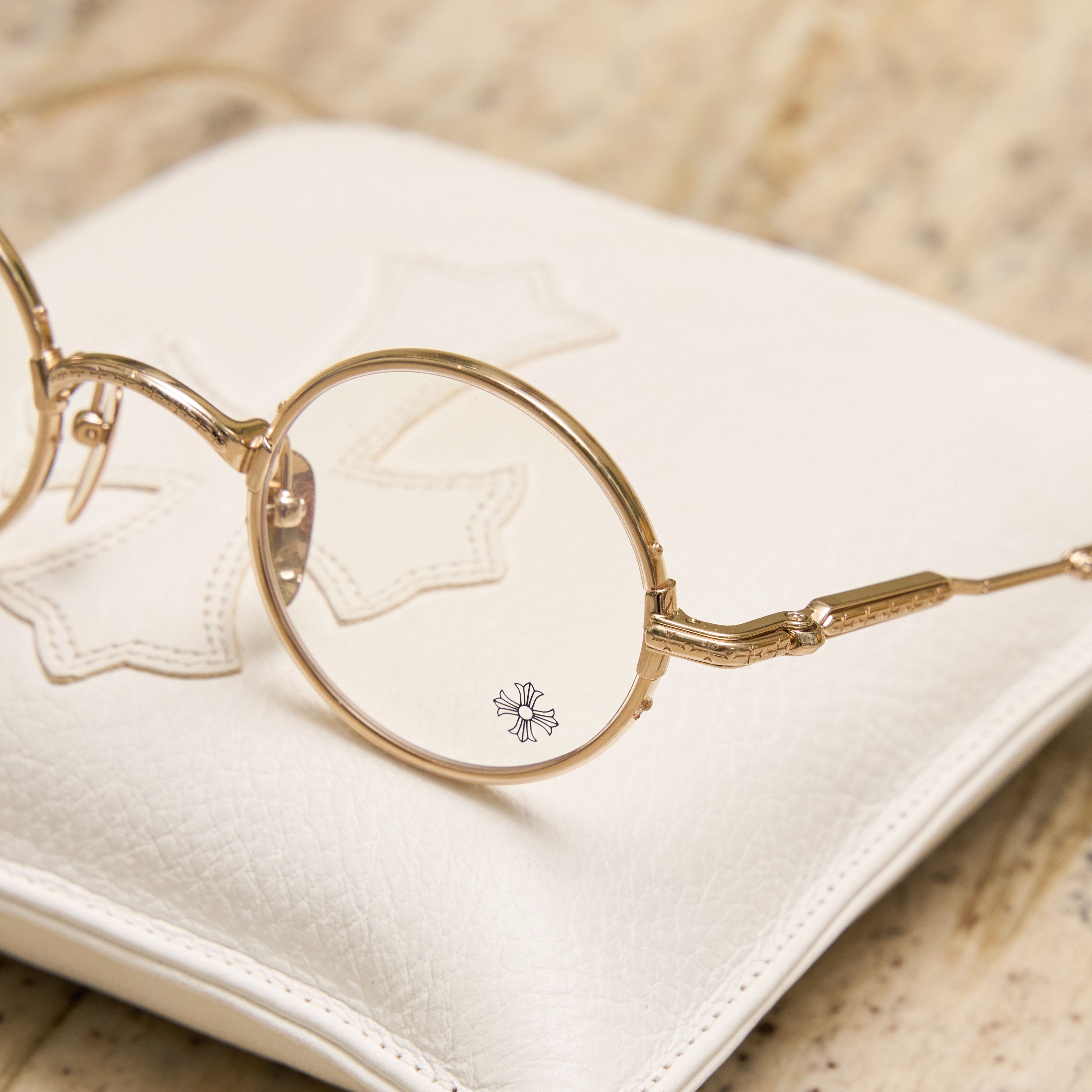 Chrome Hearts CHROME HEARTS EDITH F. Crystal/Gold Plated Size ONE SIZE - 3 Thumbnail