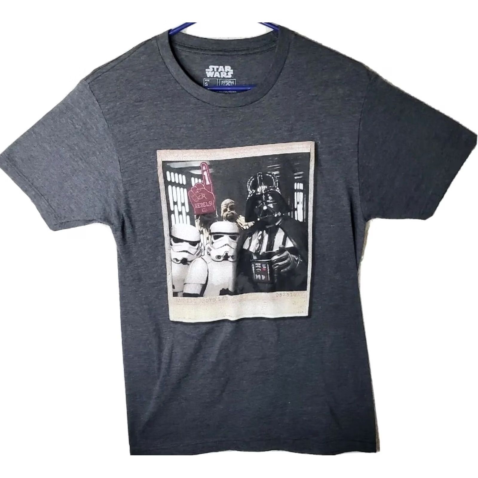 Vintage VINTAGE Fifth Sun Star Wars Gray Graphic T Shirt - Star Wars Darth Vader Stormtrooper Logo M Mens Size US S / EU 44-46 / 1 - 2 Thumbnail
