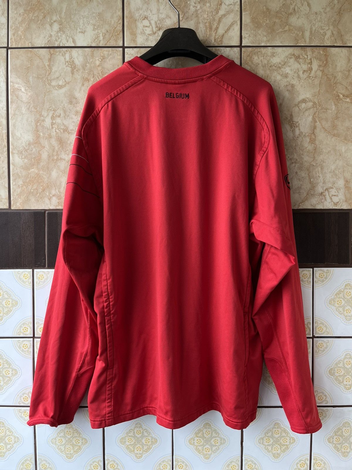 Nike Vintage 2006/2008 Nike Belgium long sleeve Size US L / EU 52-54 / 3 - 6 Thumbnail