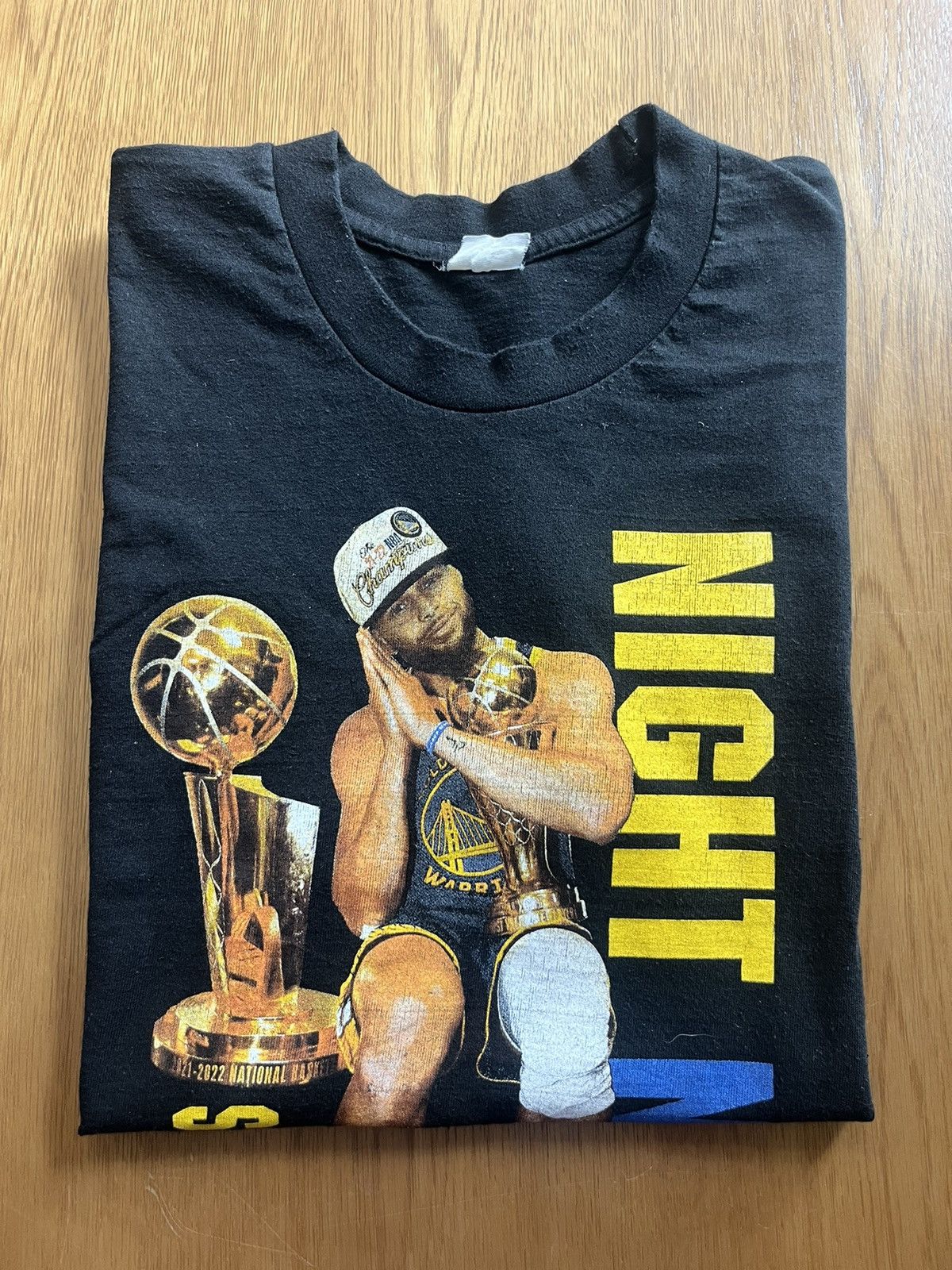 NBA NIGHT NIGHT Stephen Curry 21’s-22’s Champions Tshirt Size US M / EU 48-50 / 2 - 1 Thumbnail