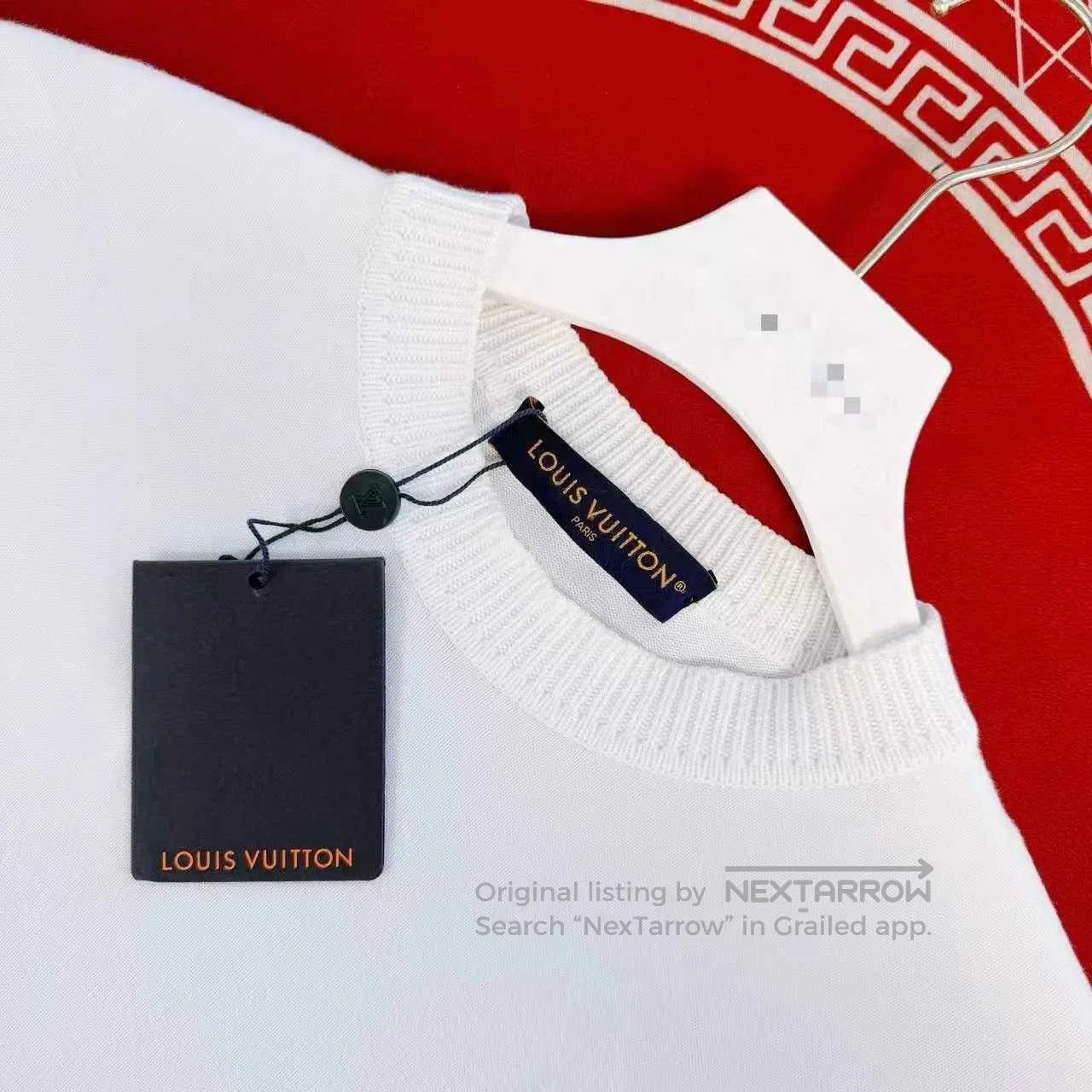 Louis Vuitton Louis Vuitton Logo Embroidered Knit Top. Size US S / EU 44-46 / 1 - 4 Thumbnail