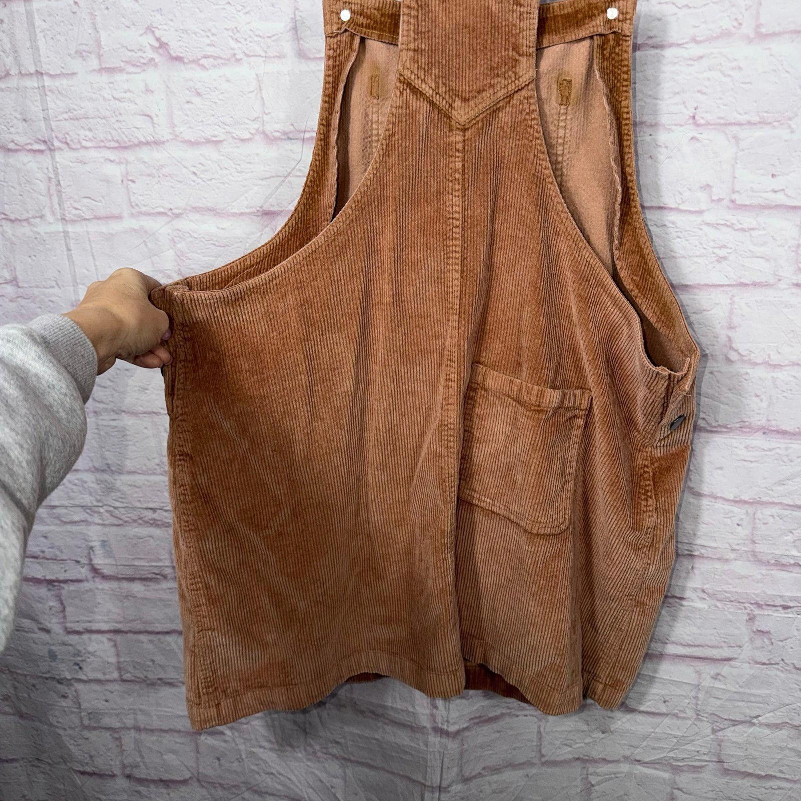 Other True Craft Women's Corduroy Overall Dress 1X NWT Size XL / US 12-14 / IT 48-50 - 8 Thumbnail