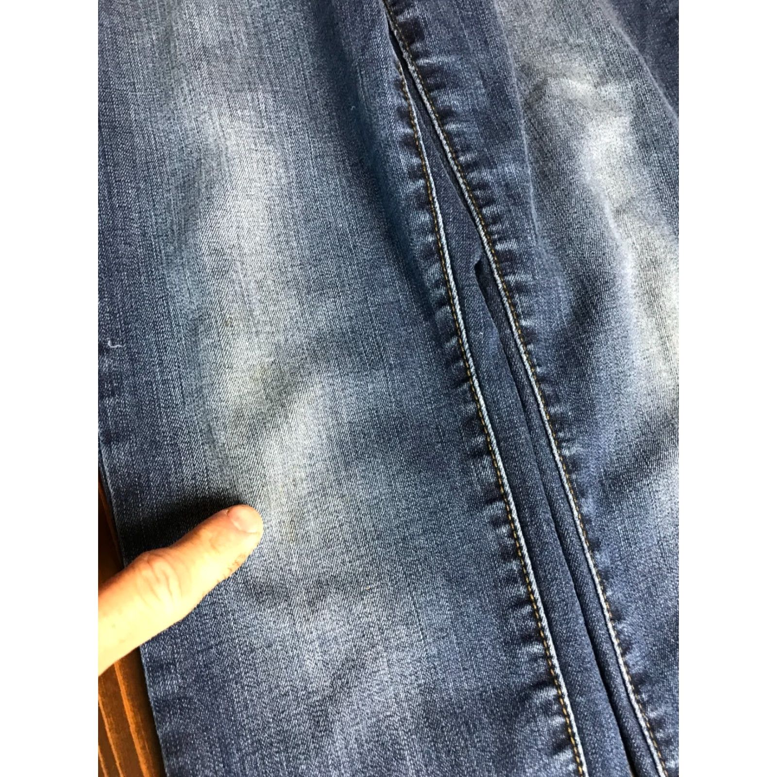 Vintage Sonoma Jeans Women's Size 10 Short Blue Denim Skinny Pockets Size 32" / US 10 / IT 46 - 6 Thumbnail