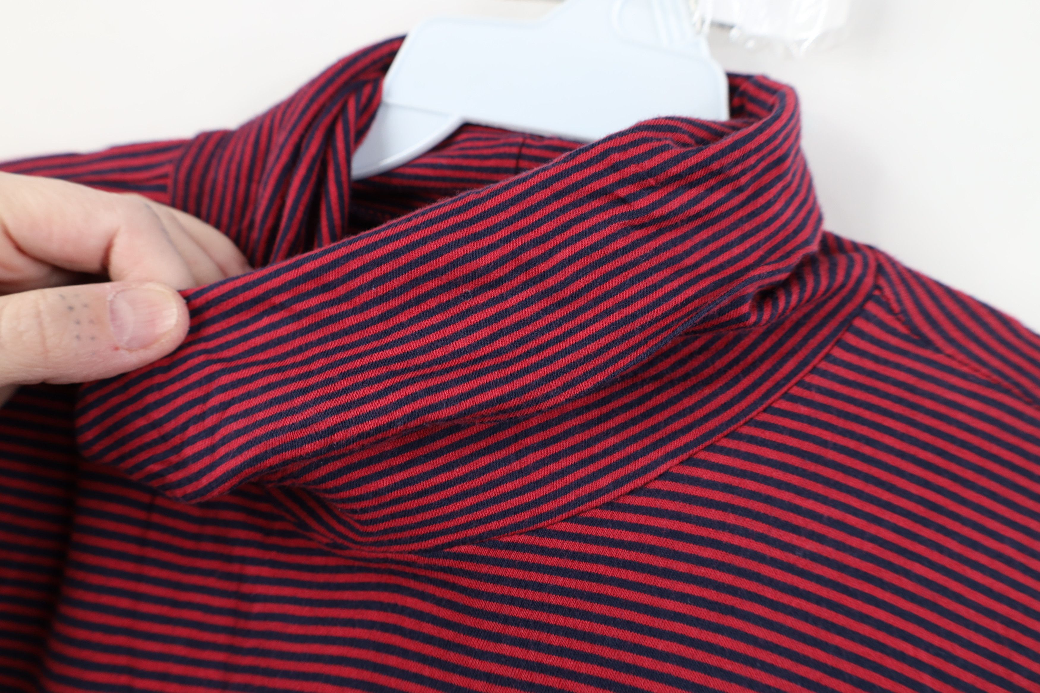 J.Crew Vintage Y2K J Crew Lightweight Turtleneck T-Shirt Red Size XL / US 12-14 / IT 48-50 - 5 Thumbnail
