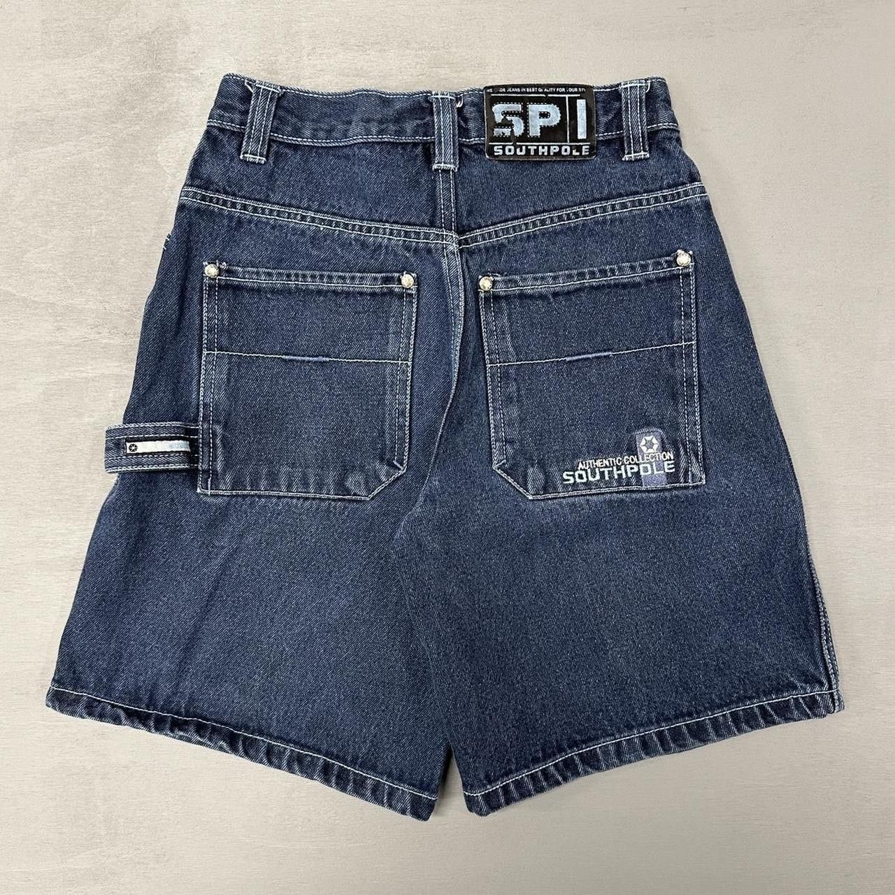 Southpole Y2K Southpole Embroidered Baggy Skater Jorts Size 12 Size 24" / US 00 / IT 34 - 1 Thumbnail
