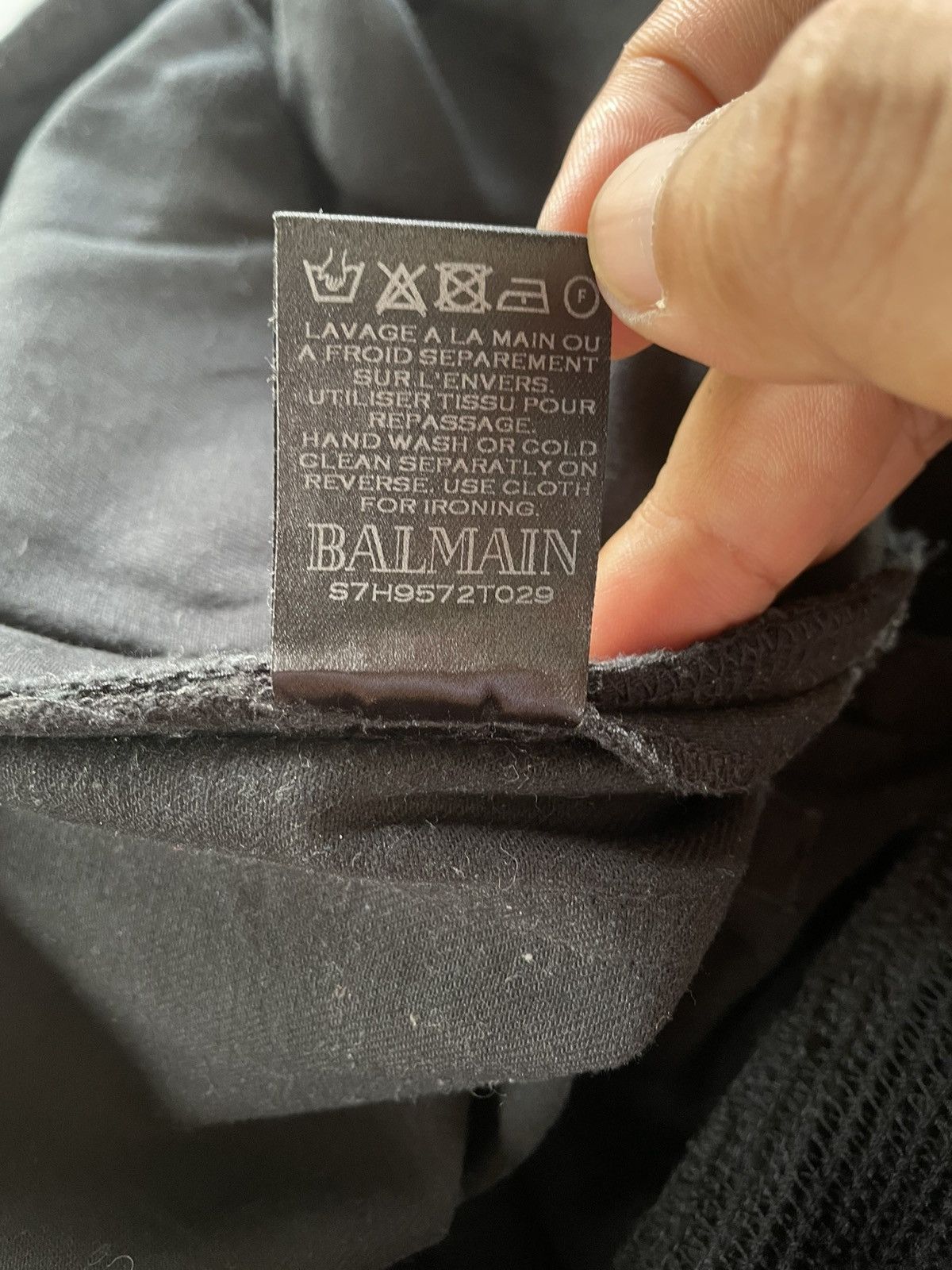 Balmain Balmain Pants Black Decarnin Era Size US 32 / EU 48 - 15 Thumbnail