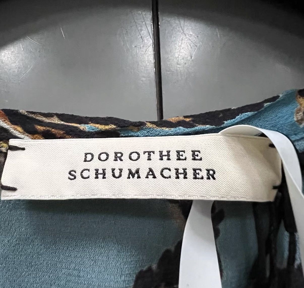 DOROTHEE SCHUMACHER Dorothee Schumacher All-over Print Long Sleeve Dress J41 Size XS / US 0-2 / IT 36-38 - 3 Thumbnail