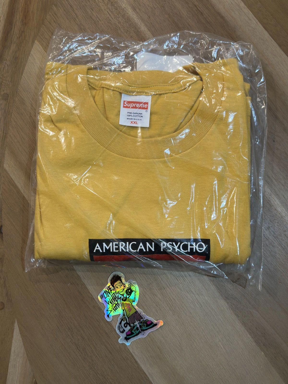 Supreme Supreme American Psycho Tee Size XXL Size US XXL / EU 58 / 5 - 2 Thumbnail