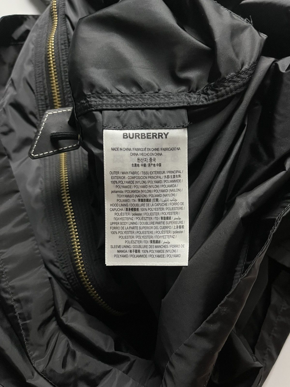 Burberry Burberry Binham ECONYL® Nylon Hooded Jacket Size XXS / US 00 / IT 34 - 13 Thumbnail