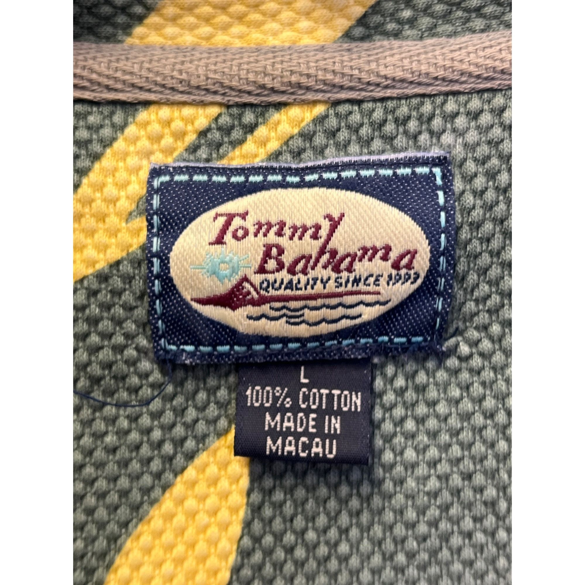 Tommy Bahama Tommy Bahama Mens Tropical Hawaiian Print Polo Shirt Size L Size US L / EU 52-54 / 3 - 2 Thumbnail