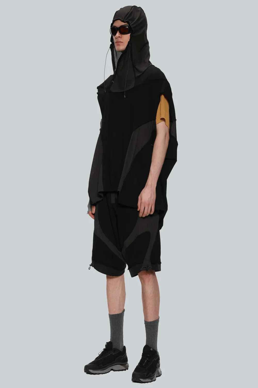 Hamcus HAMCUS - TM / NAMELESS HOODED TANK TOP - BLACK Size US XL / EU 56 / 4 - 6 Thumbnail