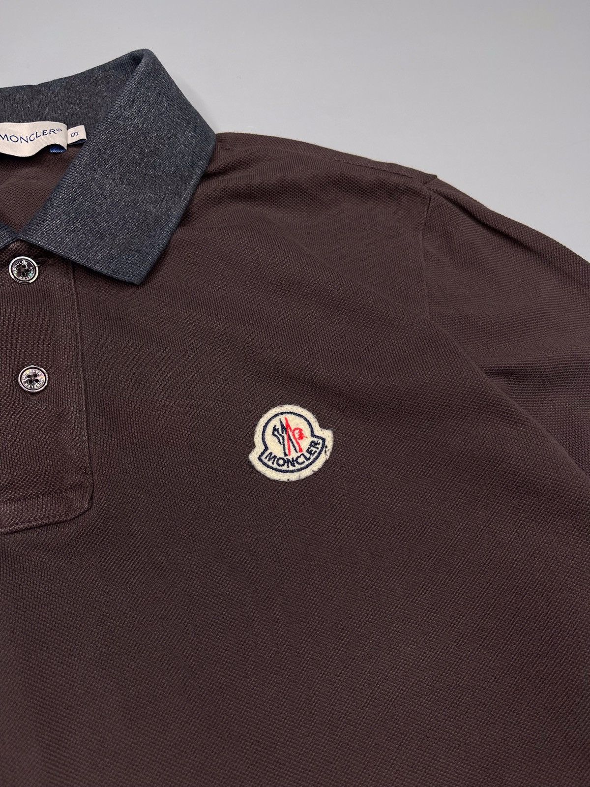 Moncler Moncler Maglia Polo Manica Lunga Long Sleeve Size US S / EU 44-46 / 1 - 4 Thumbnail
