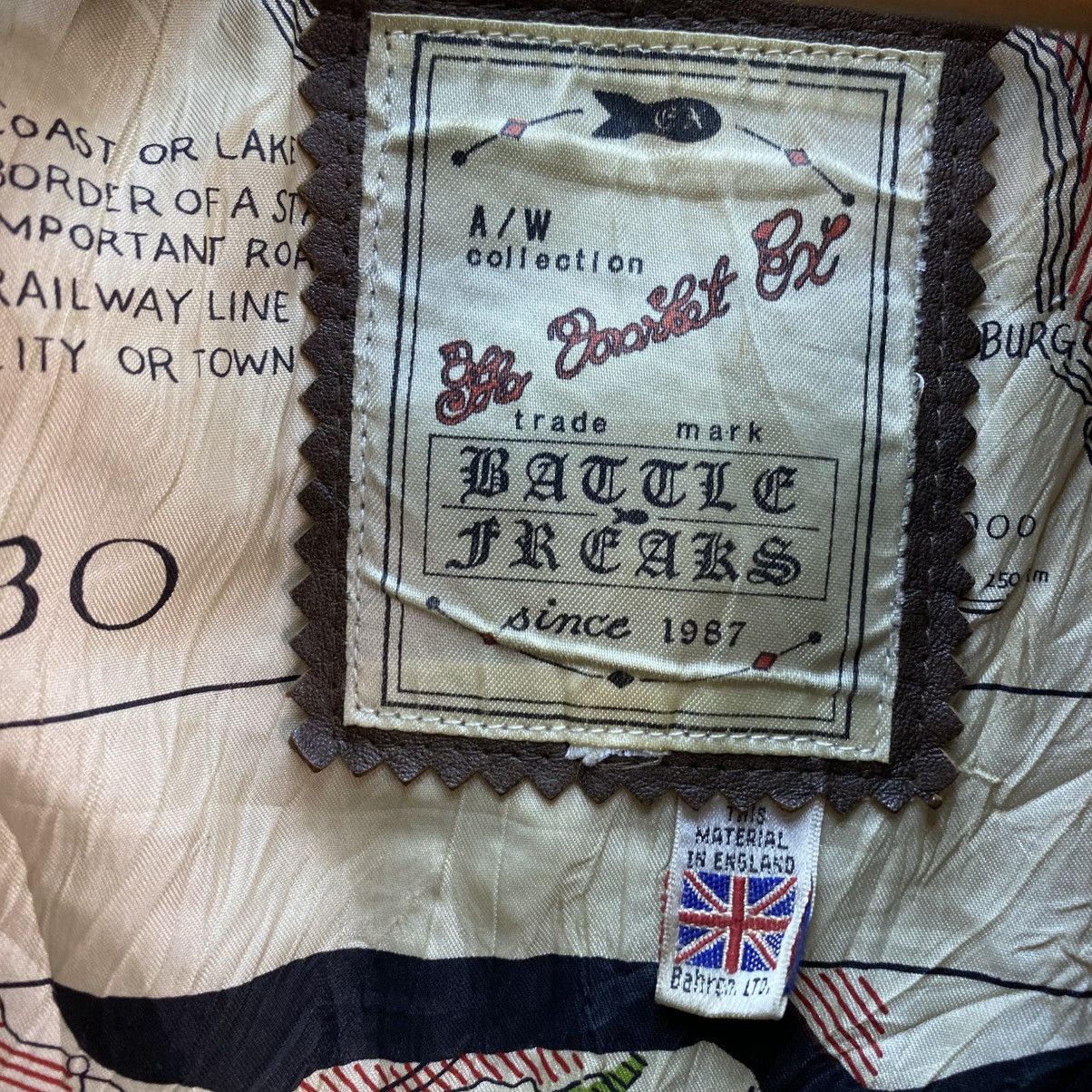 Japanese Brand 🫶Vtg Battle Freaks Aviation Vest Leather Inspired Type G1 Size US M / EU 48-50 / 2 - 7 Thumbnail