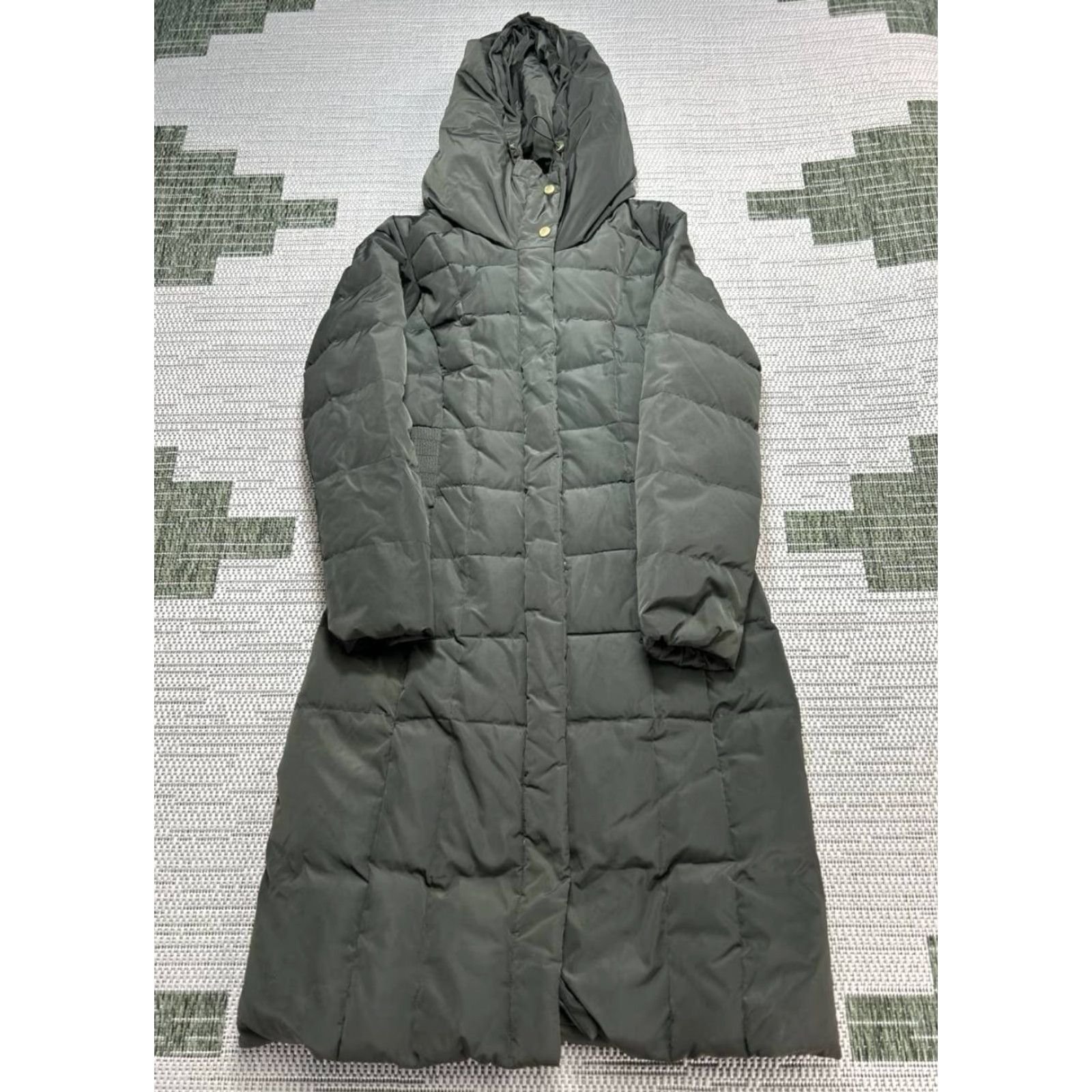 Cole Haan Cole Haan Jacket Womens XS Green Insulated Full Zip Parka Size XS / US 0-2 / IT 36-38 - 2 Thumbnail