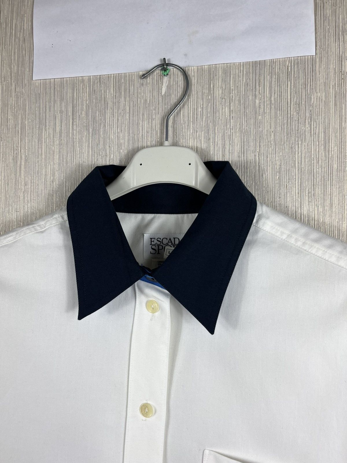 Escada Sport Vintage Brand New Escada Sport old money pocket hemd shirt Size L / US 10 / IT 46 - 9 Thumbnail