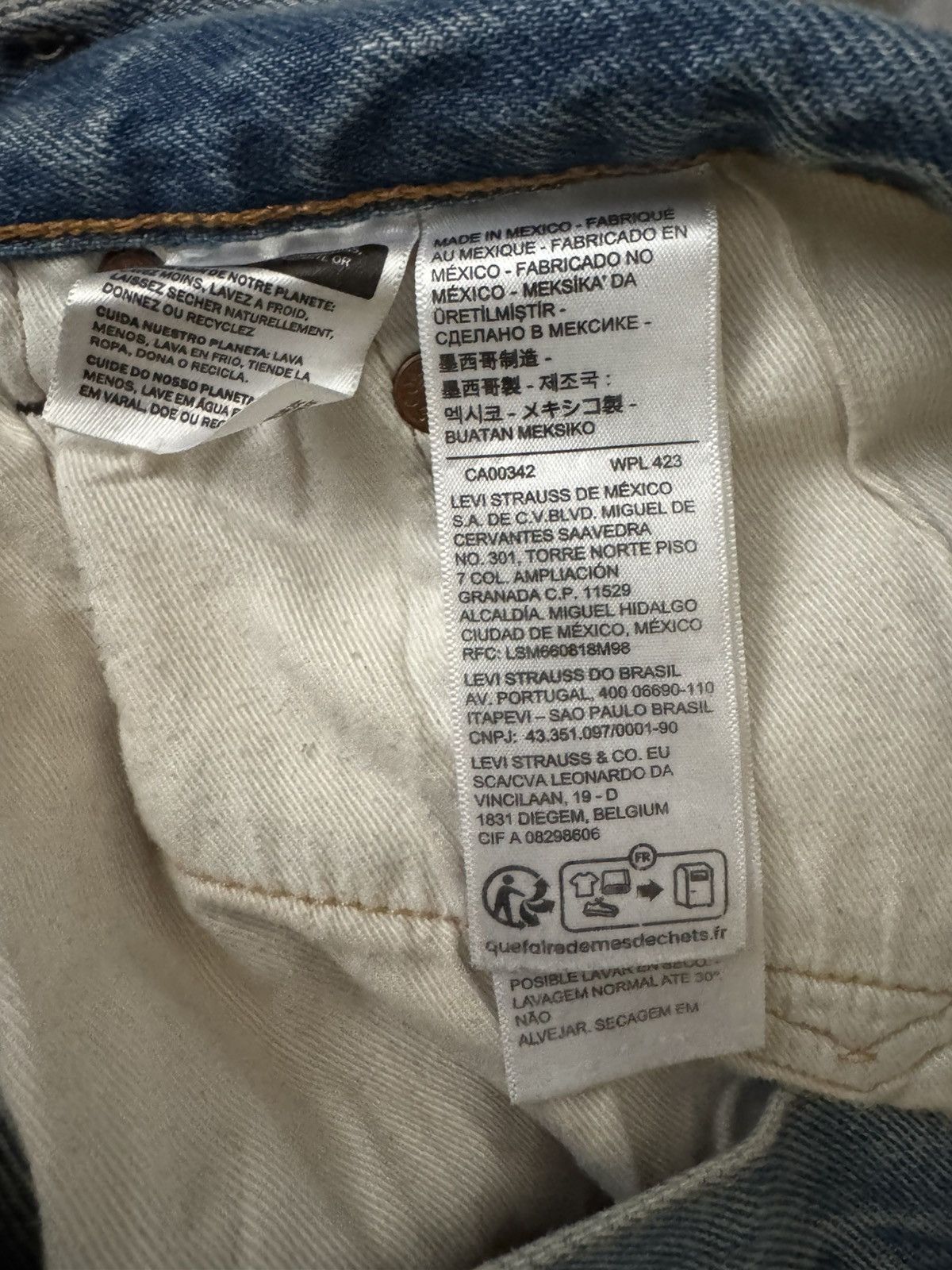 DENIM TEARS × Levi's Denim Tears x Levi's Cotton Wreath Jean Size US 32 / EU 48 - 4 Thumbnail