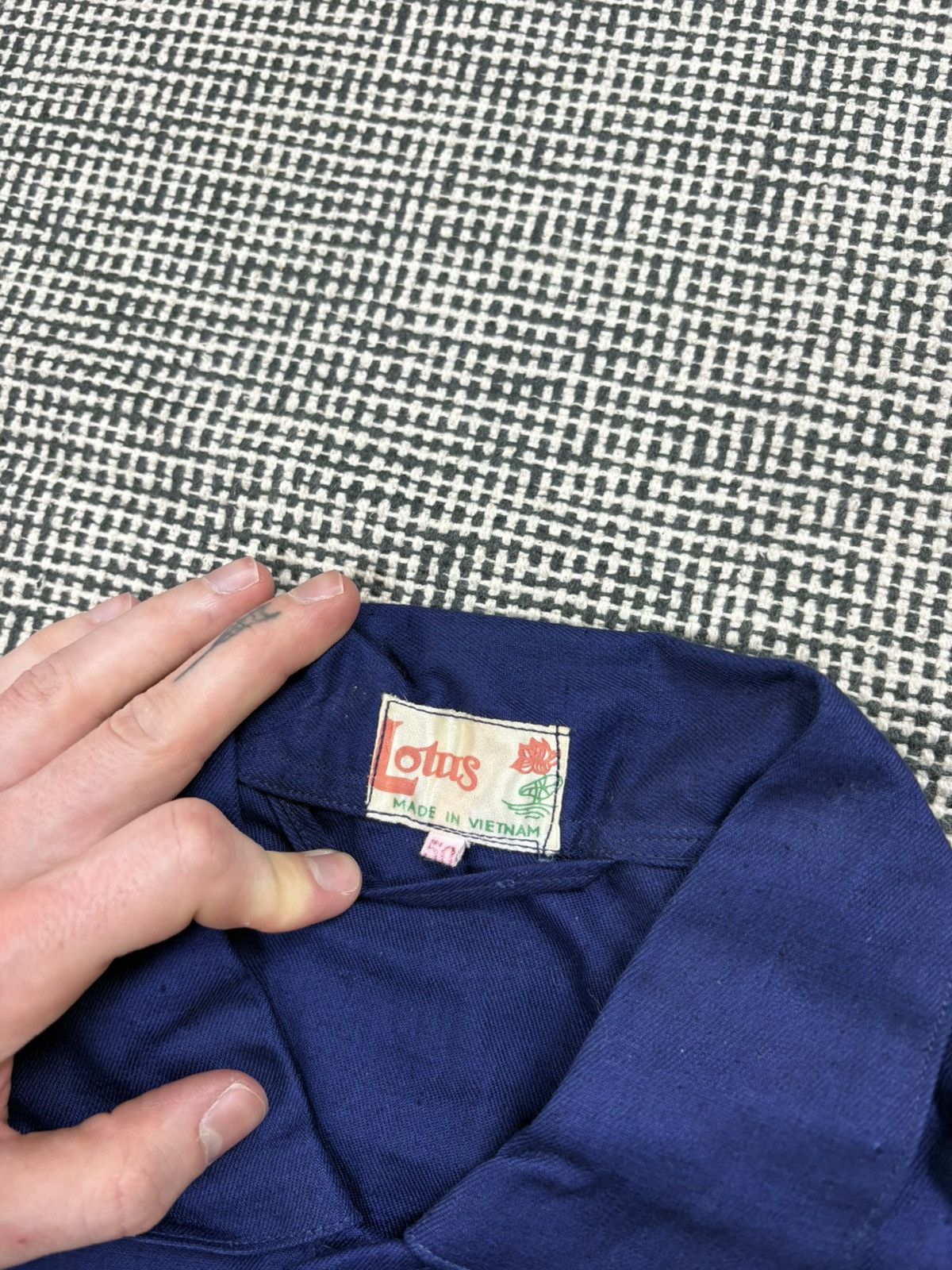 Vintage vintage French chore coat utility jacket three pocket Size US M / EU 48-50 / 2 - 4 Thumbnail