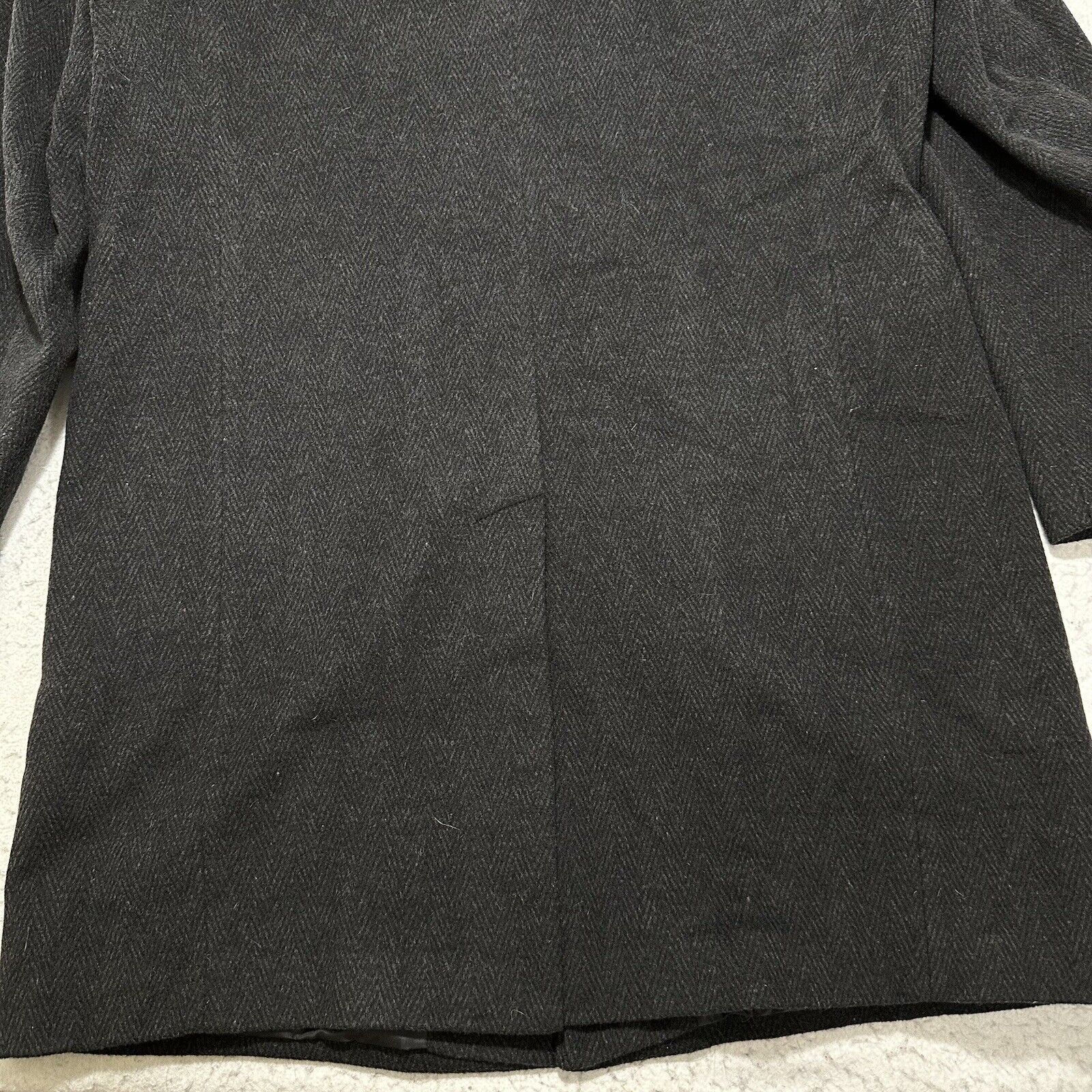 Other Vintage C&A Canda Men's EU 58 US XL Gray Coat Lapel Collar Size US XL / EU 56 / 4 - 15 Thumbnail