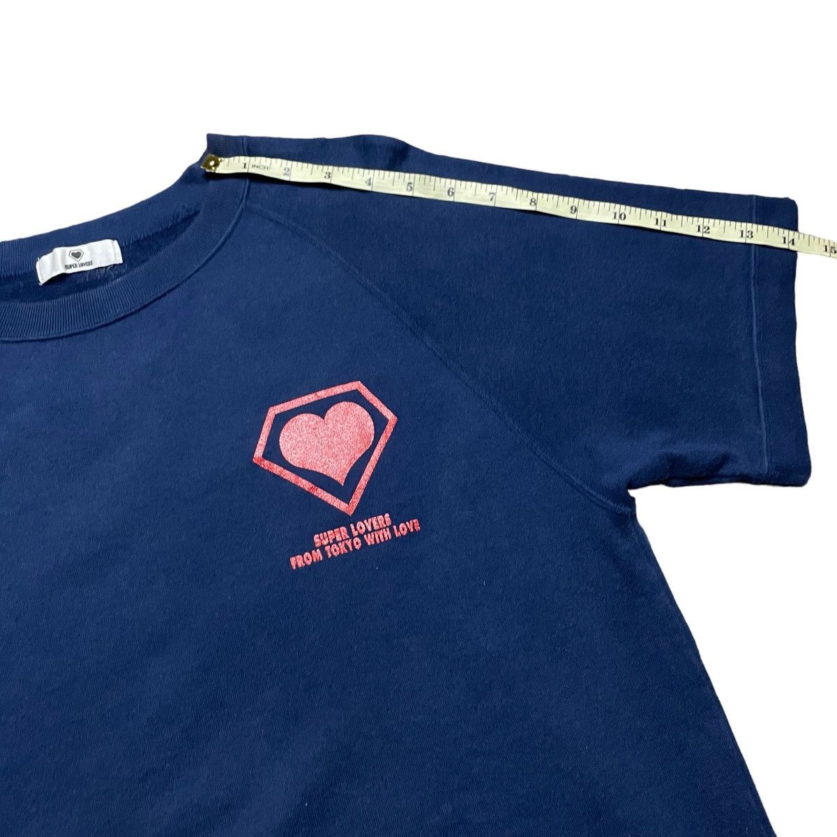20471120 × Beauty Beast VINTAGE SUPER LOVERS TOKYO NEW WAVE SHORT SLEEVE SWEATSHIRT Size US M / EU 48-50 / 2 - 15 Thumbnail