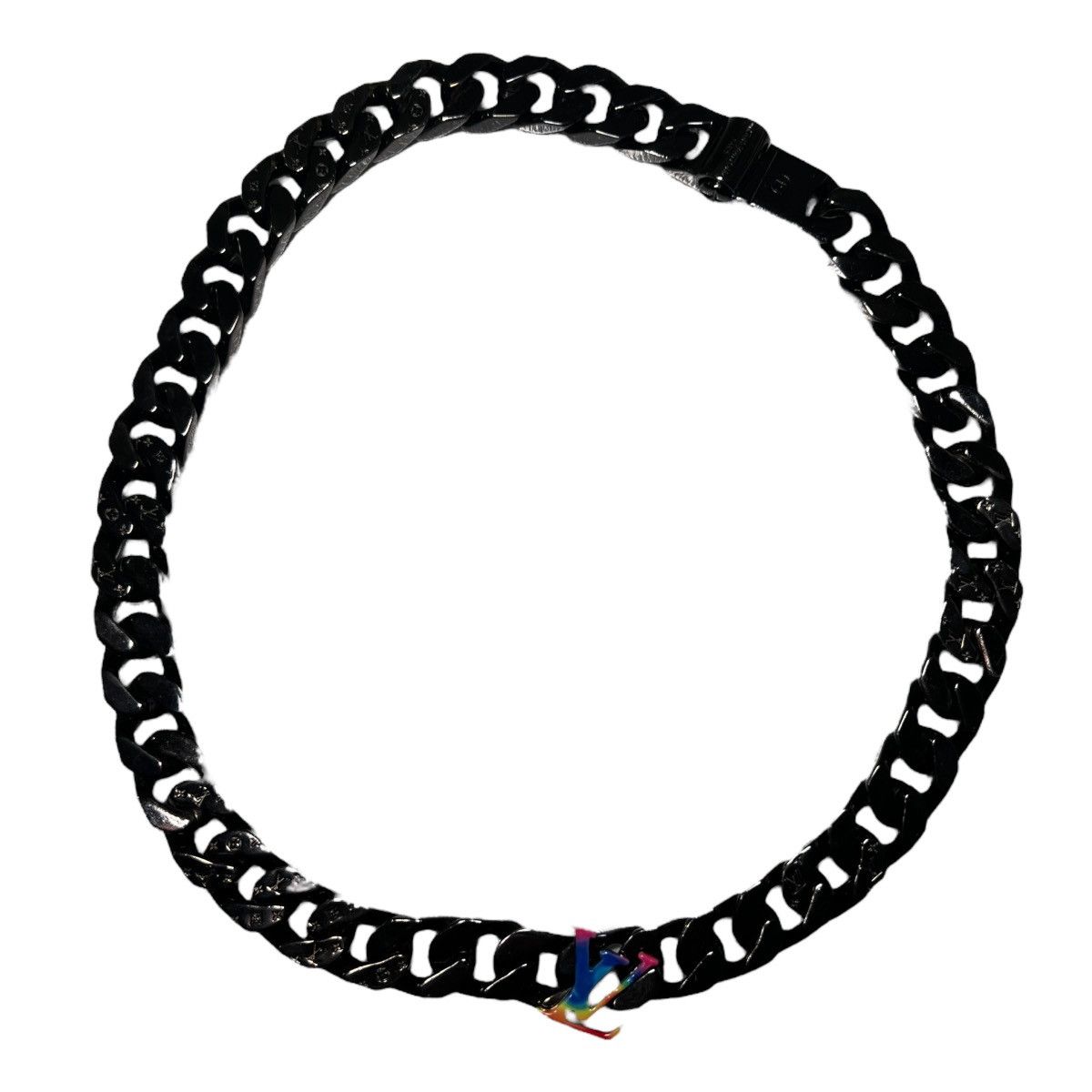 Louis Vuitton Louis Vuitton by Virgil Abloh Sample LV Chain Links Necklace Size ONE SIZE - 1 Thumbnail