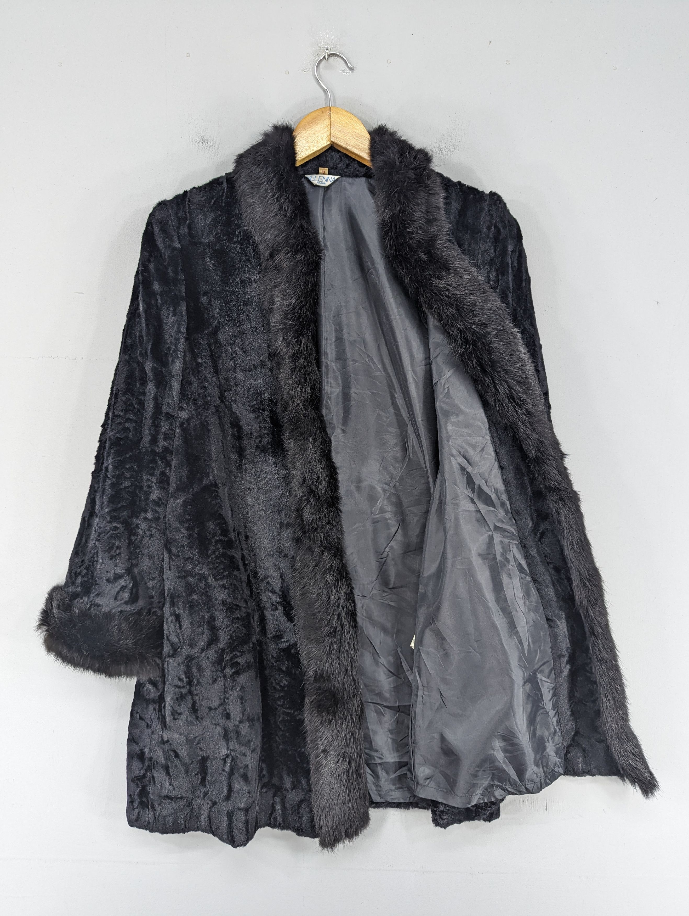 Japanese Brand × Vintage 🔥RARE🔥Vintage Selenna Junior Velvet Fur Jacket Size M / US 6-8 / IT 42-44 - 6 Thumbnail