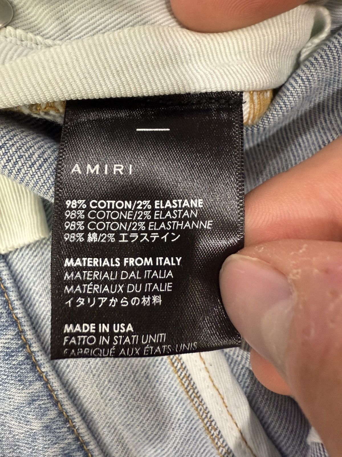 Amiri Amiri Grateful Dead Jeans Size US 38 / EU 54 - 9 Thumbnail