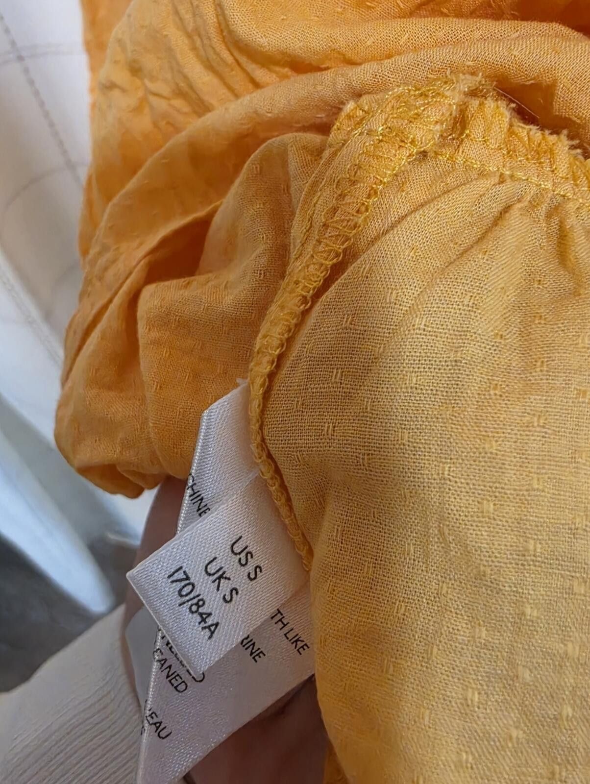 Urban Outfitters Urban Outfitters Orange Strappy Mini Dress Size S / US 4 / IT 40 - 6 Thumbnail