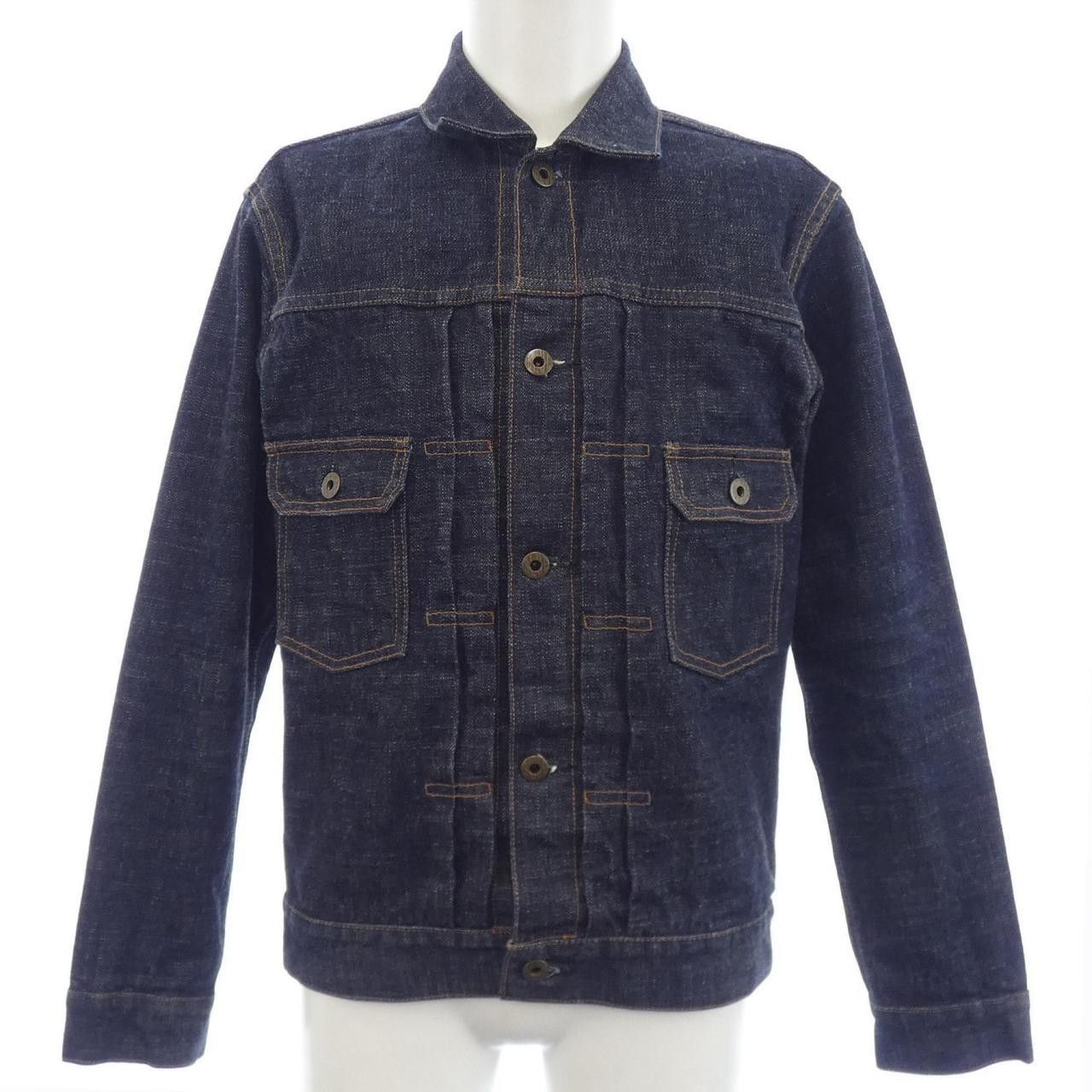 Other Other JAPAN BLUE JEANS Denim Jacket Textile Outerwear DUTY FREE for USA Size ONE SIZE - 1 Thumbnail