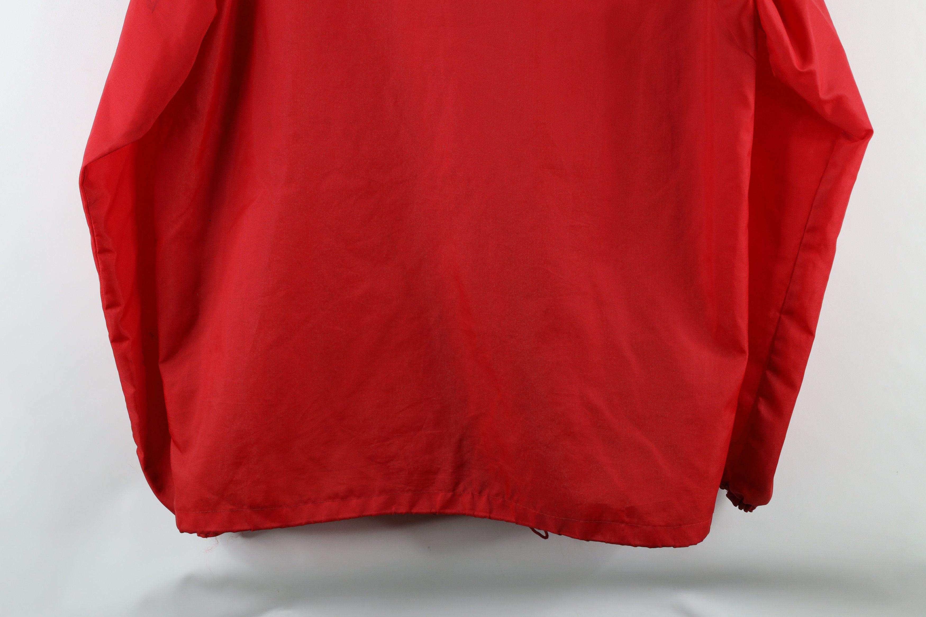 Vintage Vintage 70s Streetwear Coaches Windbreaker Jacket Red Size US XL / EU 56 / 4 - 17 Thumbnail