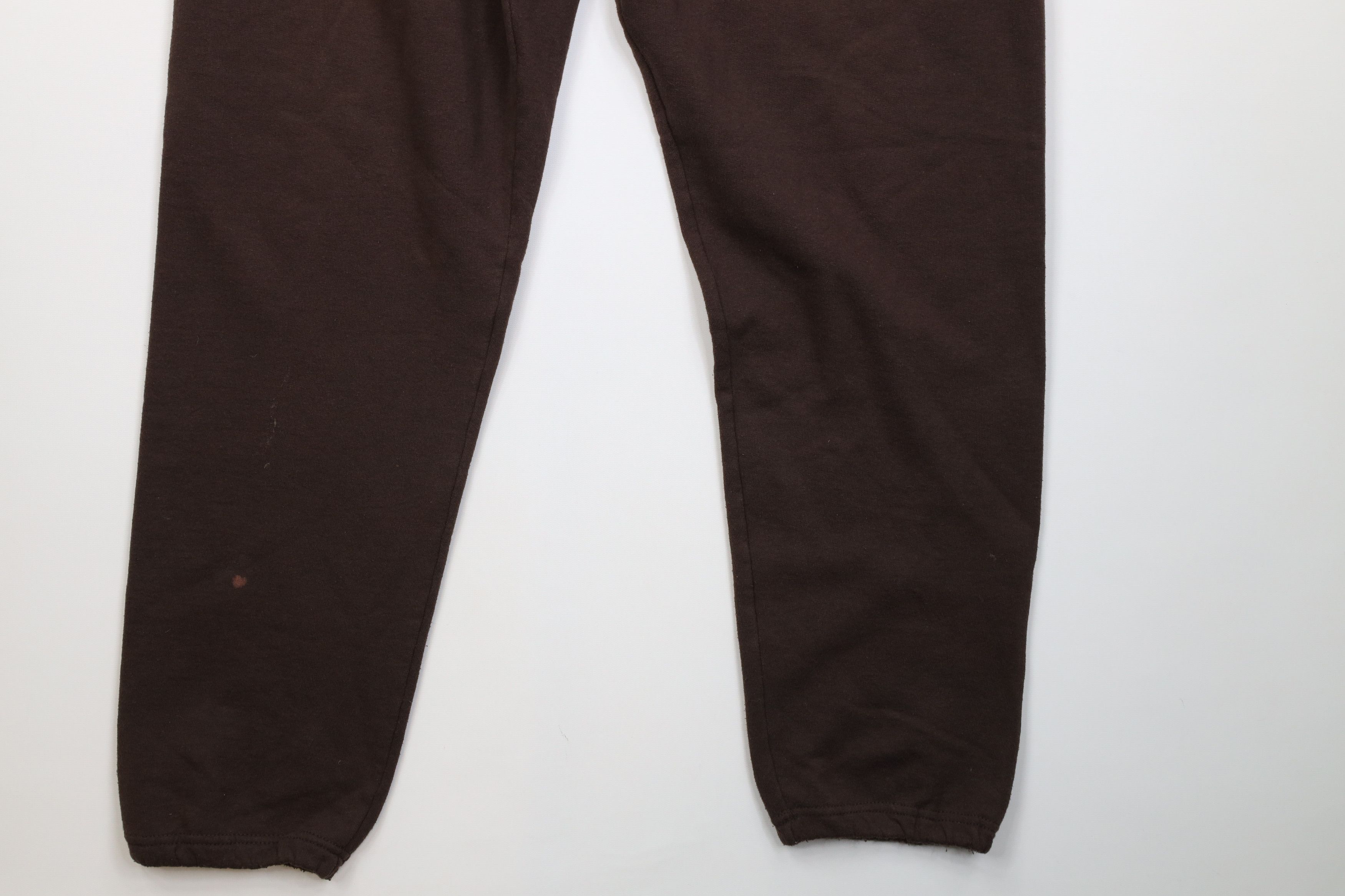 Vintage Vintage Y2K Streetwear Blank Sweatpants Joggers Brown Size US 34 / EU 50 - 5 Thumbnail