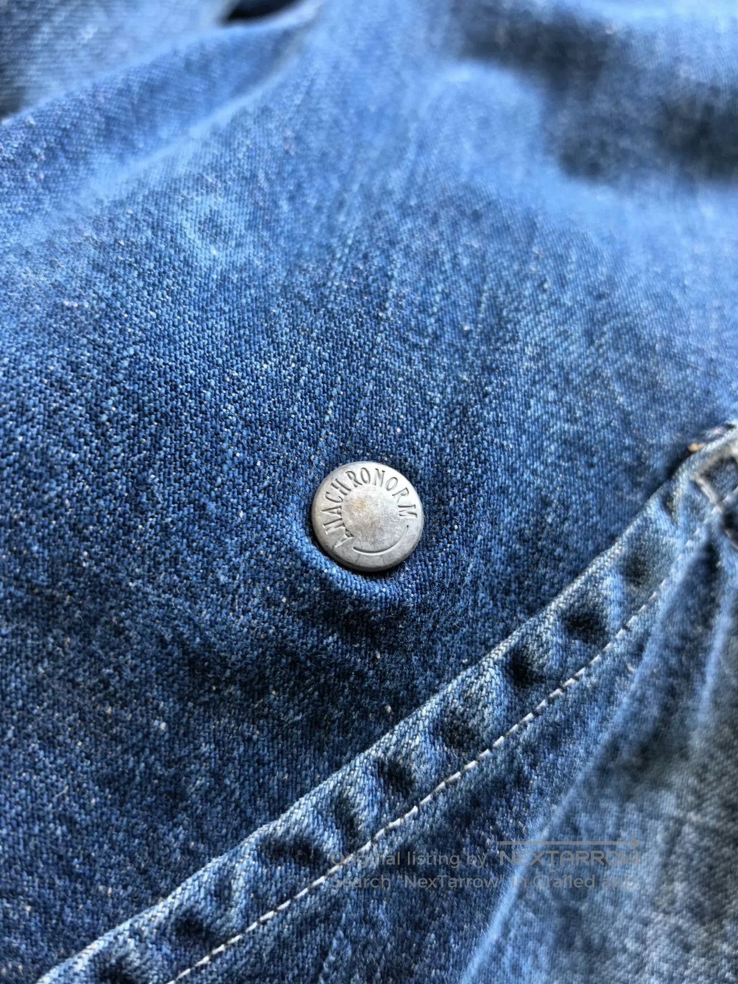 ANACHRONORM anachronorm denim hunting jacket for men. Size US M / EU 48-50 / 2 - 5 Thumbnail