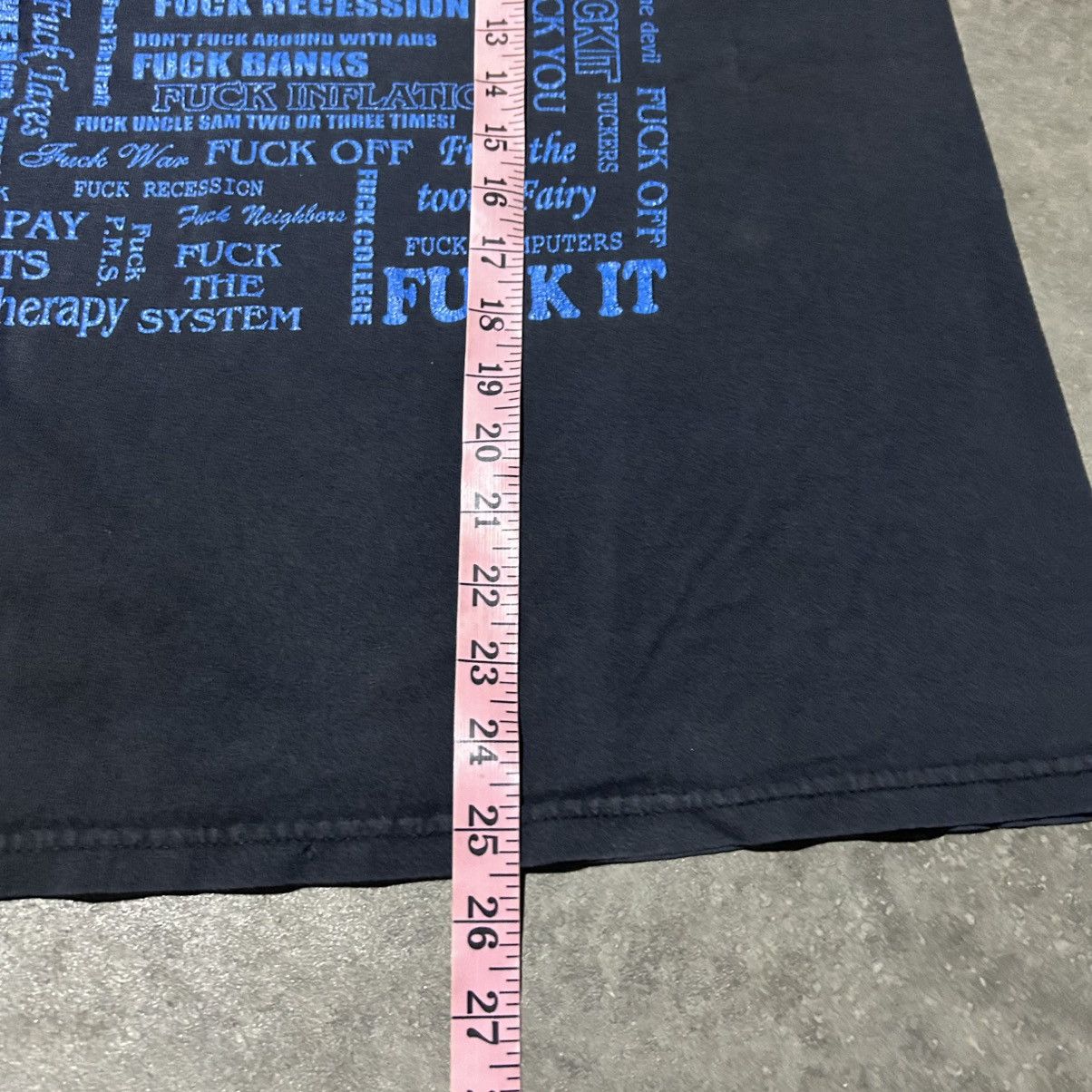 Vintage Vintage fuck everything tee shirt Size US M / EU 48-50 / 2 - 6 Thumbnail