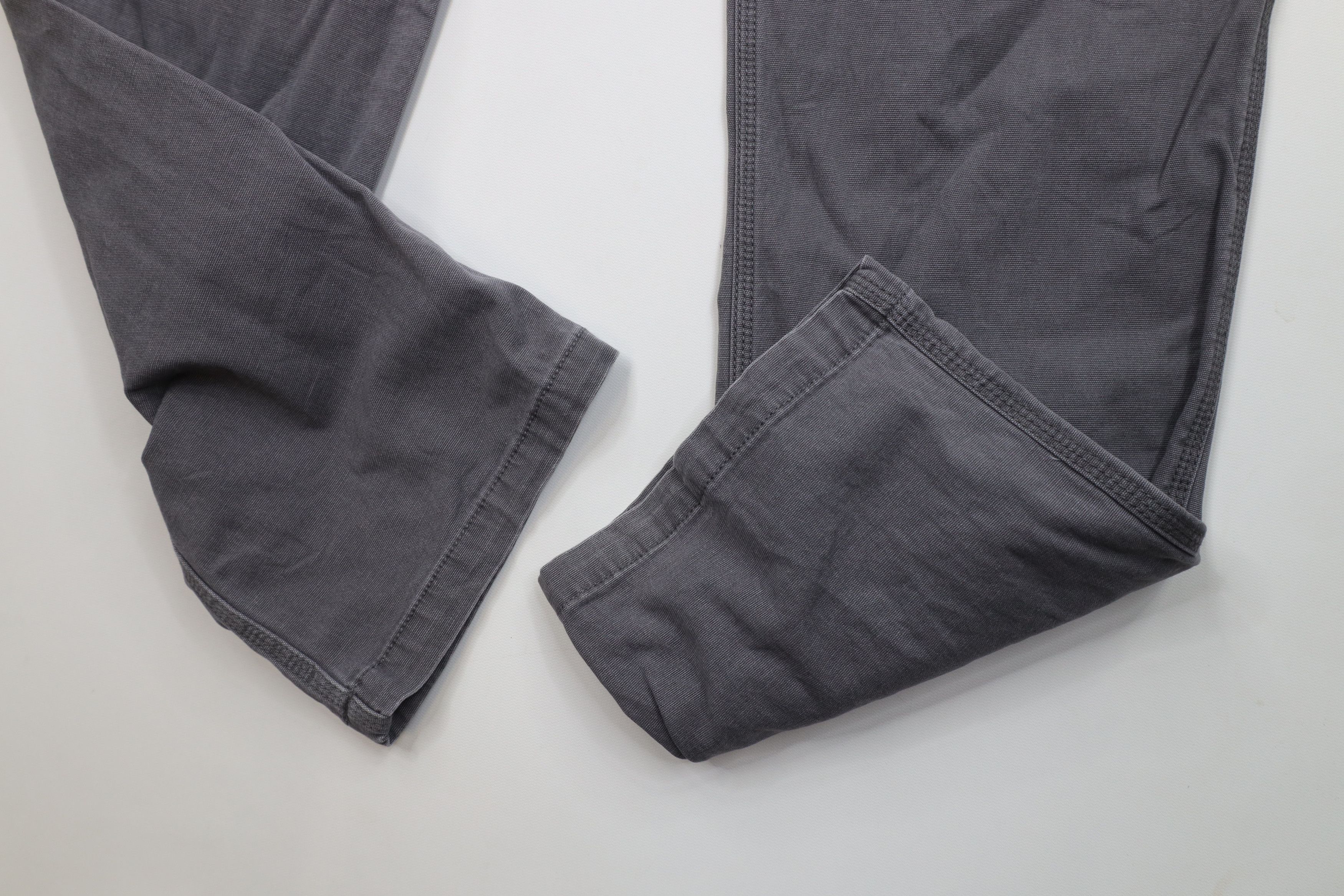 Carhartt Vintage Y2K Carhartt Wide Leg Canvas Dungaree Pants Gray Size US 36 / EU 52 - 5 Thumbnail