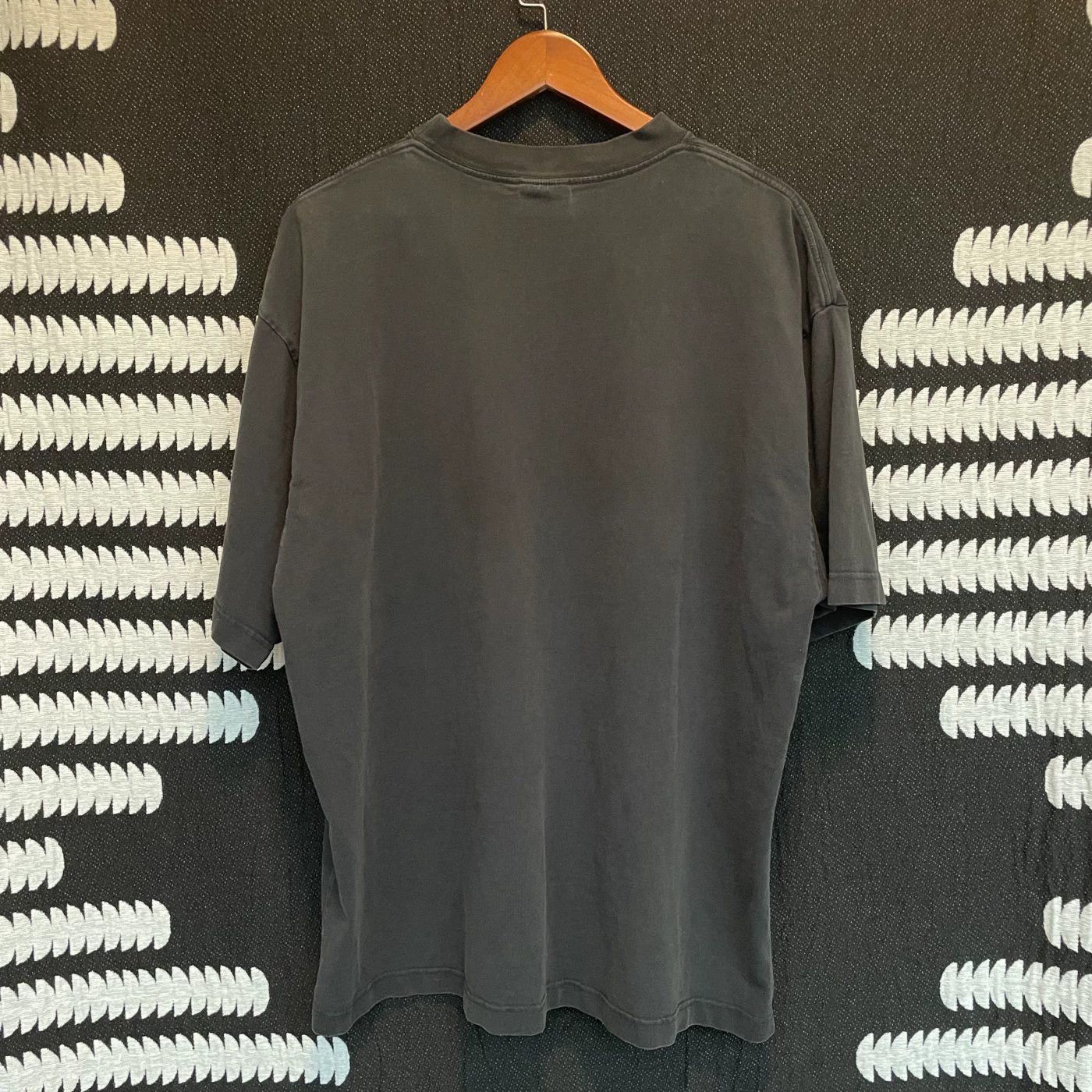 Balenciaga Balenciaga faded Coke print short sleeve tee black L 95 new Size L / US 10 / IT 46 - 2 Thumbnail