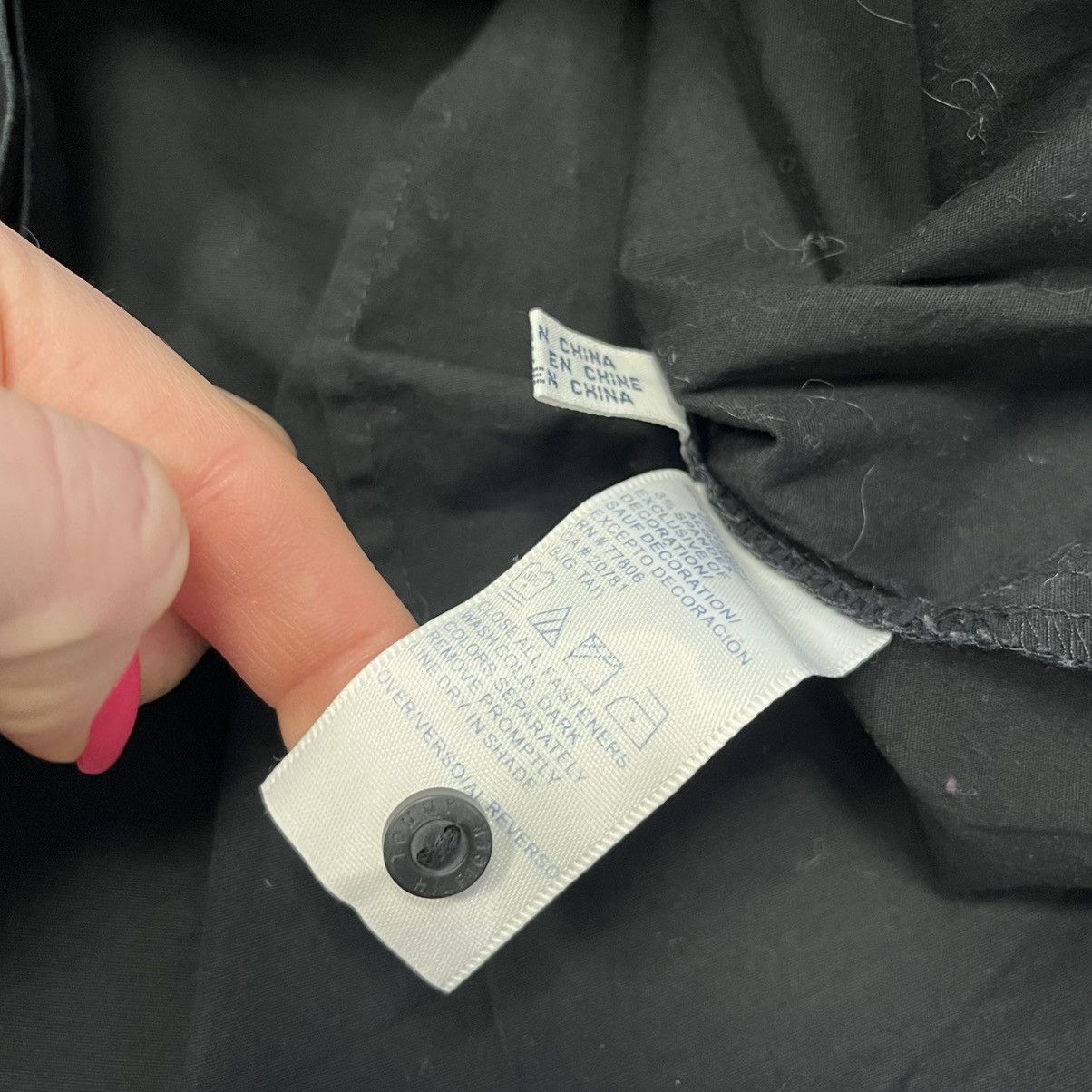 Tommy Hilfiger Black Tommy Hilfiger button-up shirt Size M / US 6-8 / IT 42-44 - 7 Thumbnail