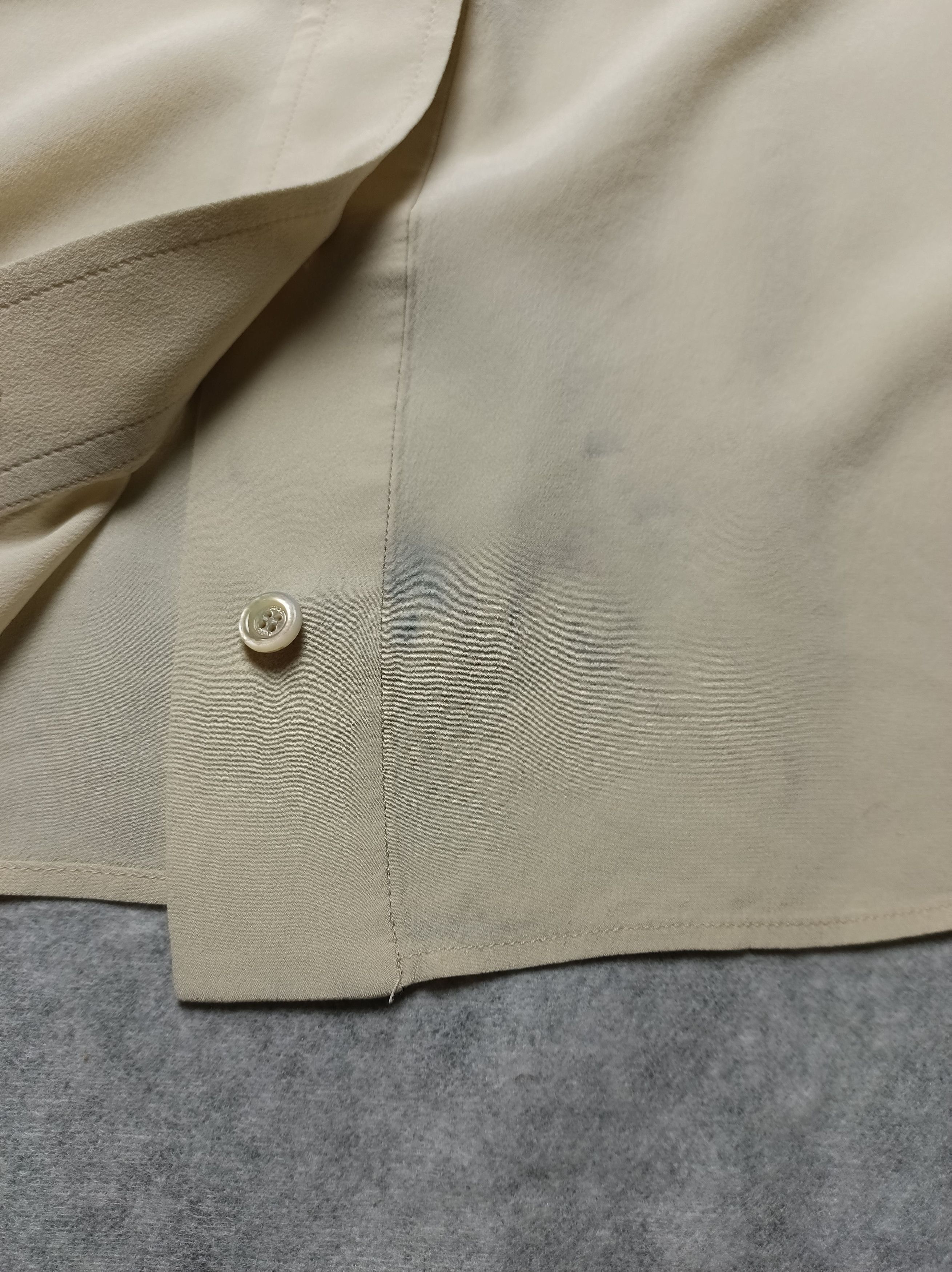 Gucci Gucci Ivory Silk Blouse Embroidered Flower EU 38 Size S / US 4 / IT 40 - 17 Thumbnail