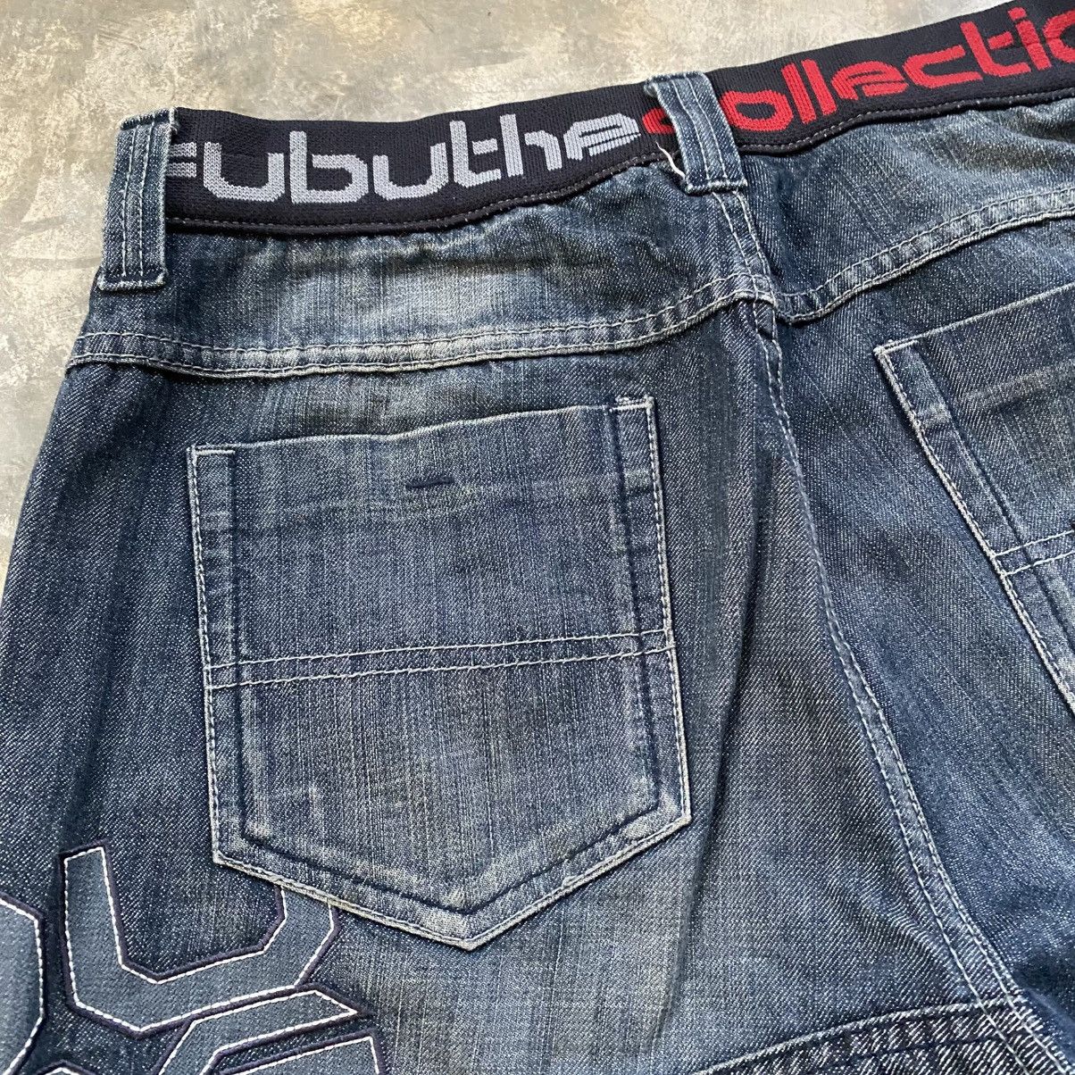 Fubu Fubu The Colection Y2K Style Denim Pants Size US 35 - 12 Thumbnail