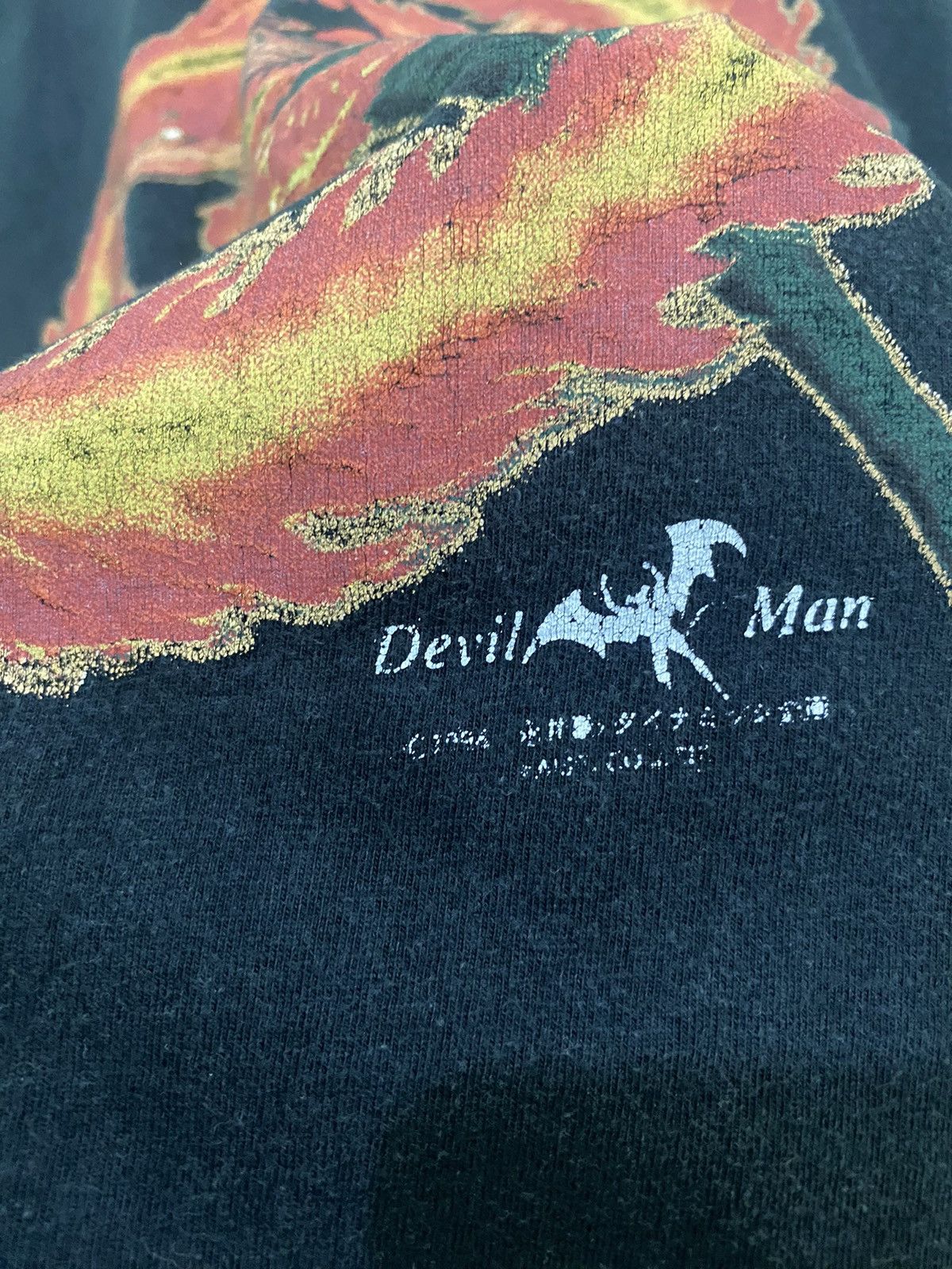 Anime × Vintage Vintage 1998 Devilman Anime Movie Tee Size US M / EU 48-50 / 2 - 3 Thumbnail