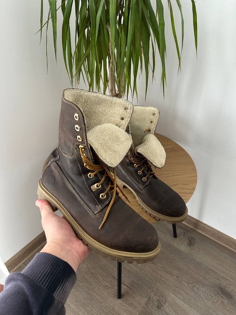 Japanese Brand × Vintage Vintage Weinbrenner Brown Leather Boots Size US 9.5 / EU 42-43 - 20 Thumbnail