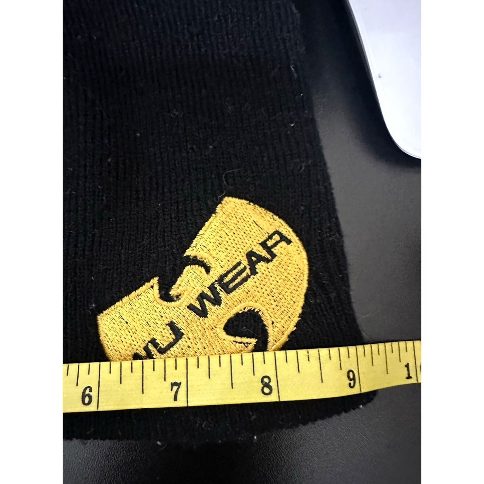 Vintage VINTAGE Wu Wear Beanie Hat 90s Rap Hip Hop Street Wear Black RZA Wu Tang Clan Men Size ONE SIZE - 5 Thumbnail